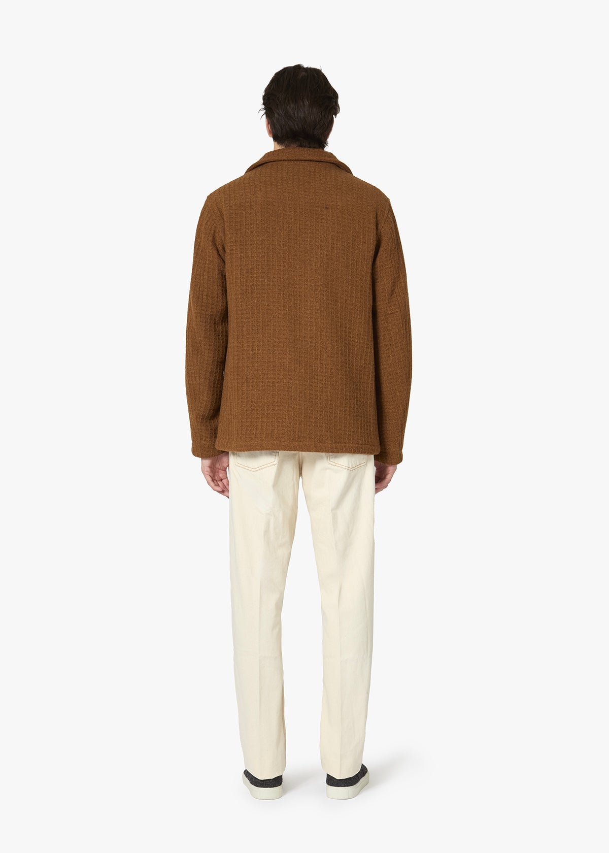 Aaderbale Virgin Wool Jacket Brown Coats &