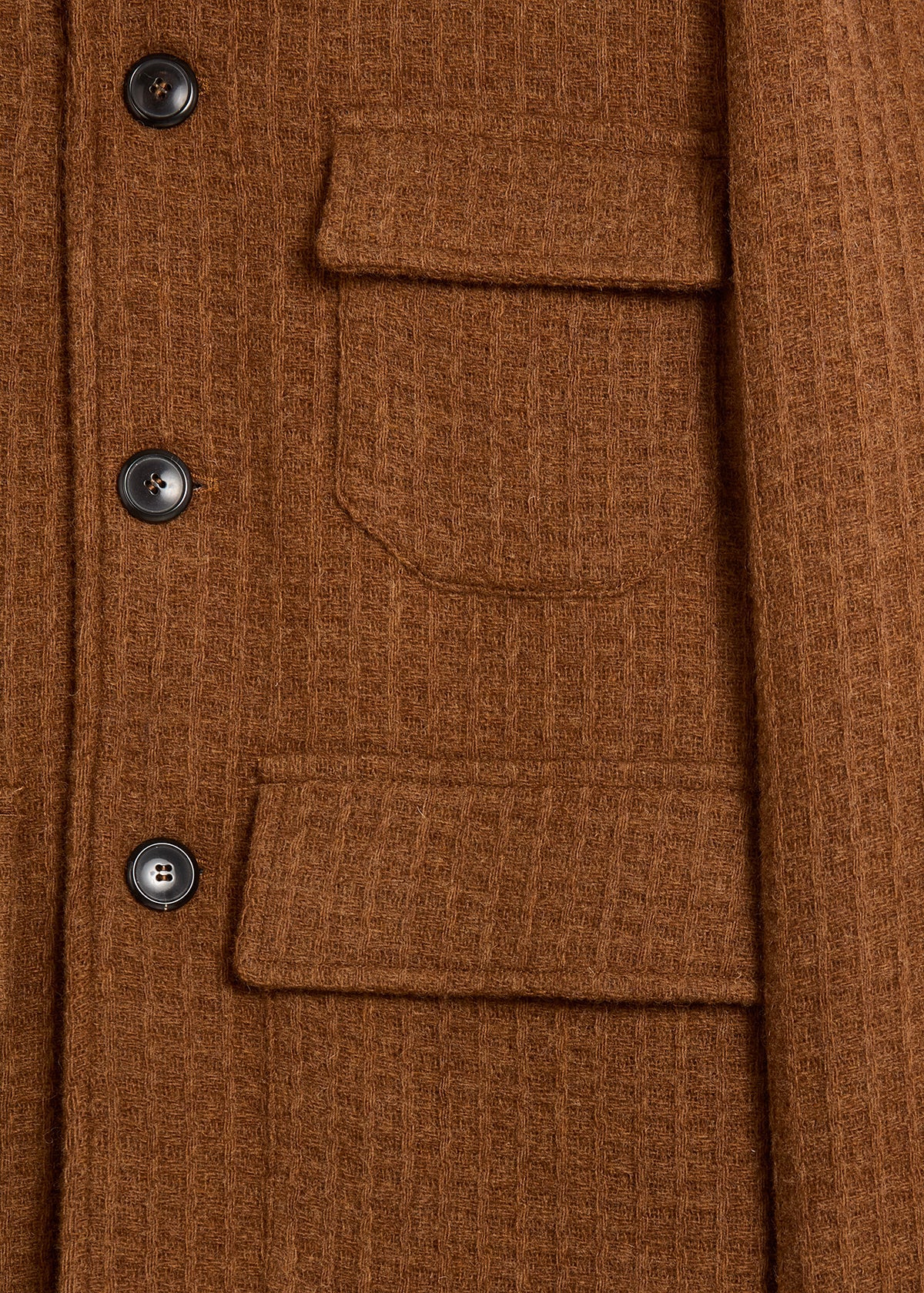 Aaderbale Virgin Wool Jacket Brown Coats &
