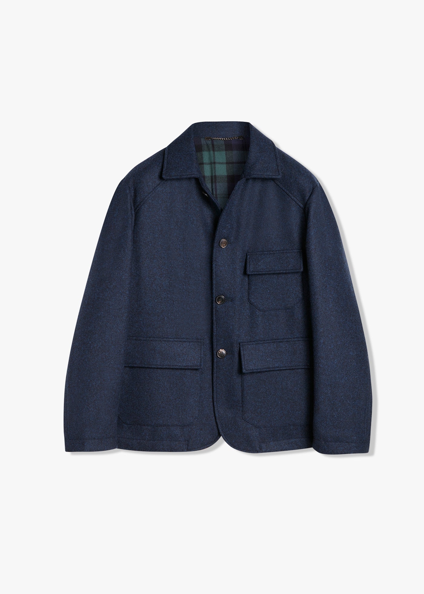 Aaderbale Wool Padded Jacket Blue Coats &