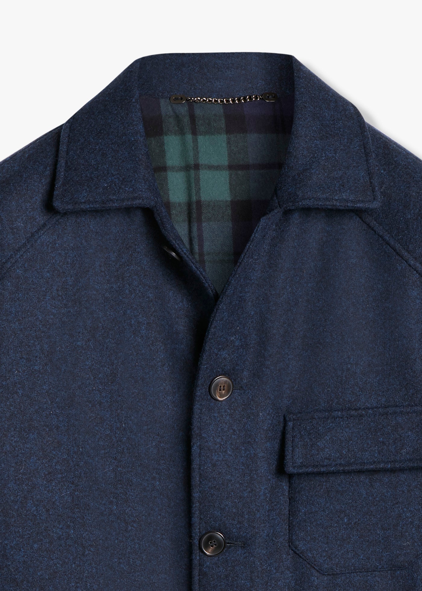 Aaderbale Wool Padded Jacket Blue Coats &