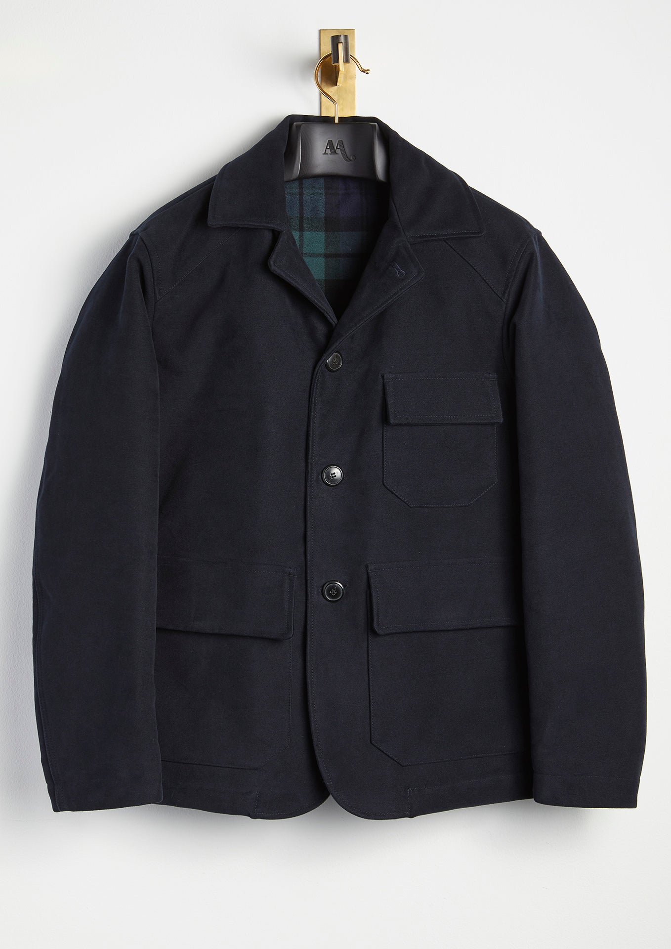 Aaderbale Navy Coats & Jackets