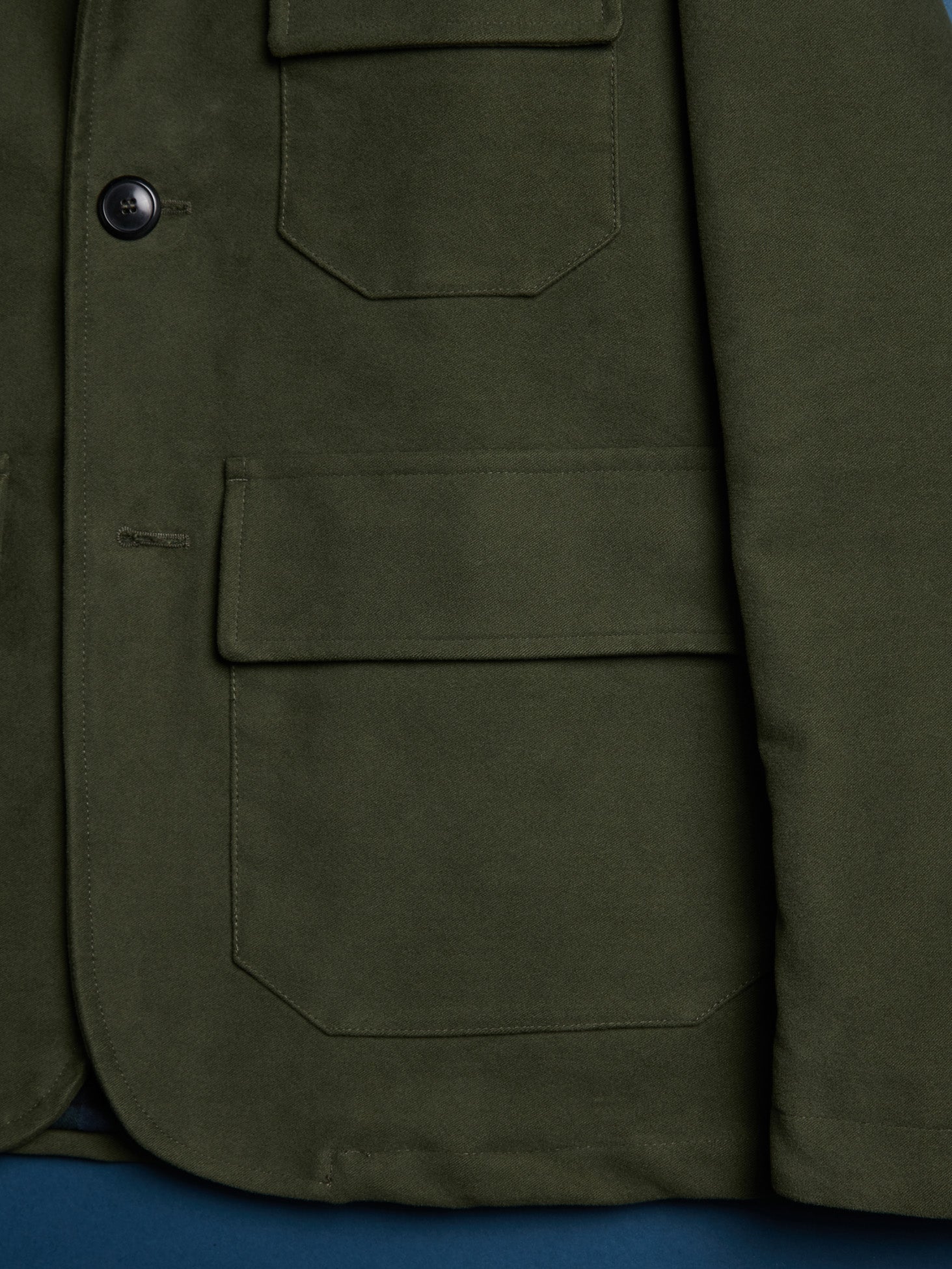 Aaderbale Green Moleskin Jacket Coats &