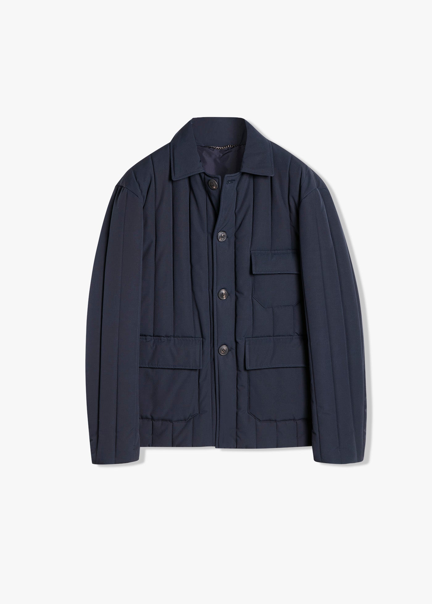 Aaderbale Nylon Padded Jacket Blue Coats &