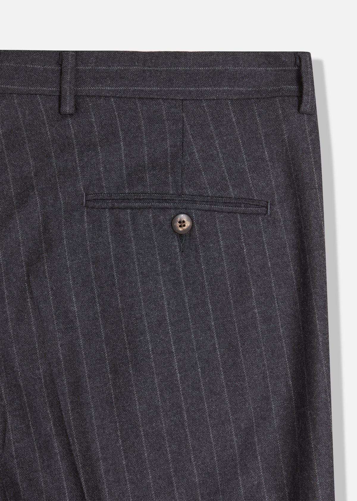Aadroant Pinstripe Suit Grey Suits
