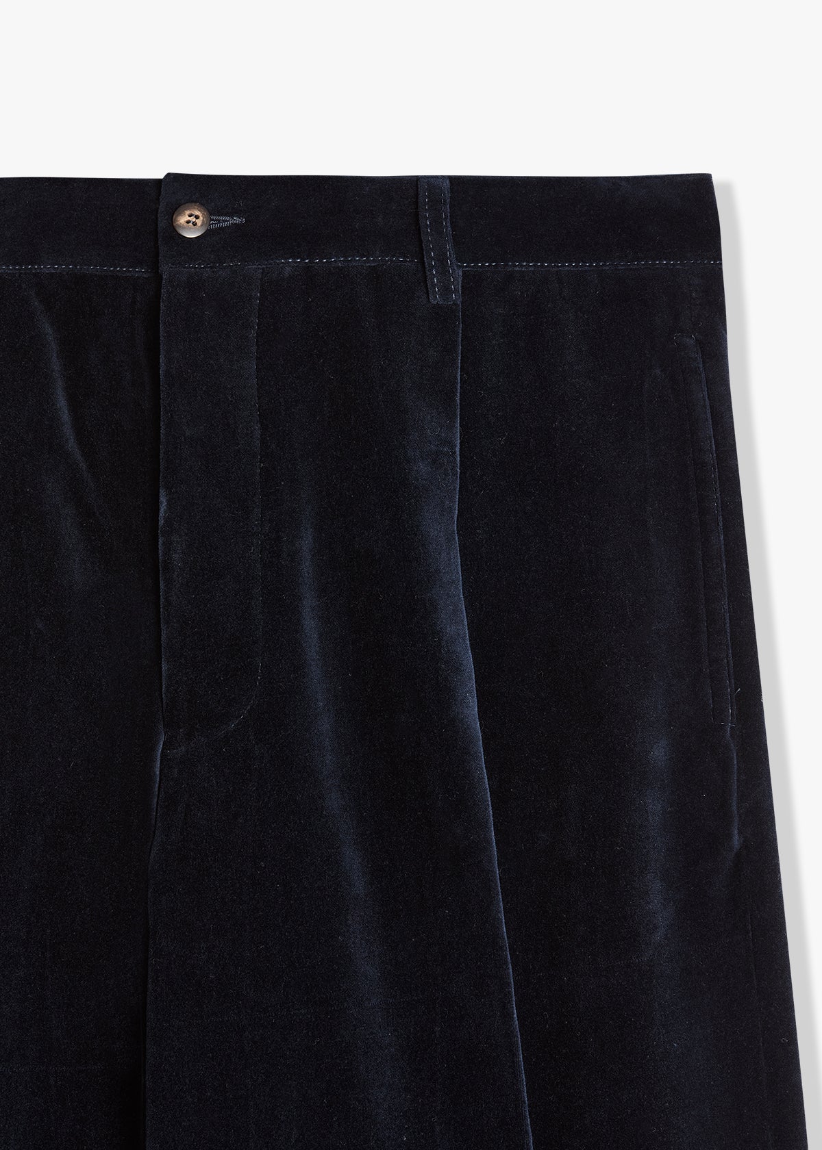 Aagenova Velvet Trousers Navy