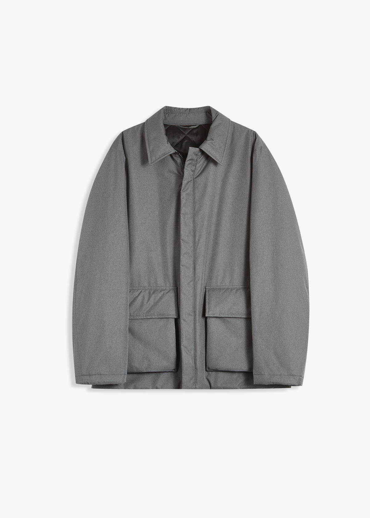Aakito Padded Jacket Grey Coats &