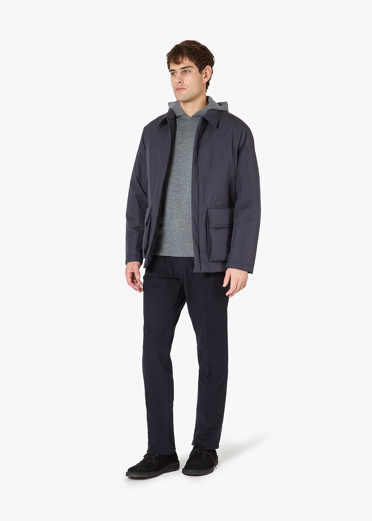 Aakito Padded Jacket Blue Coats &