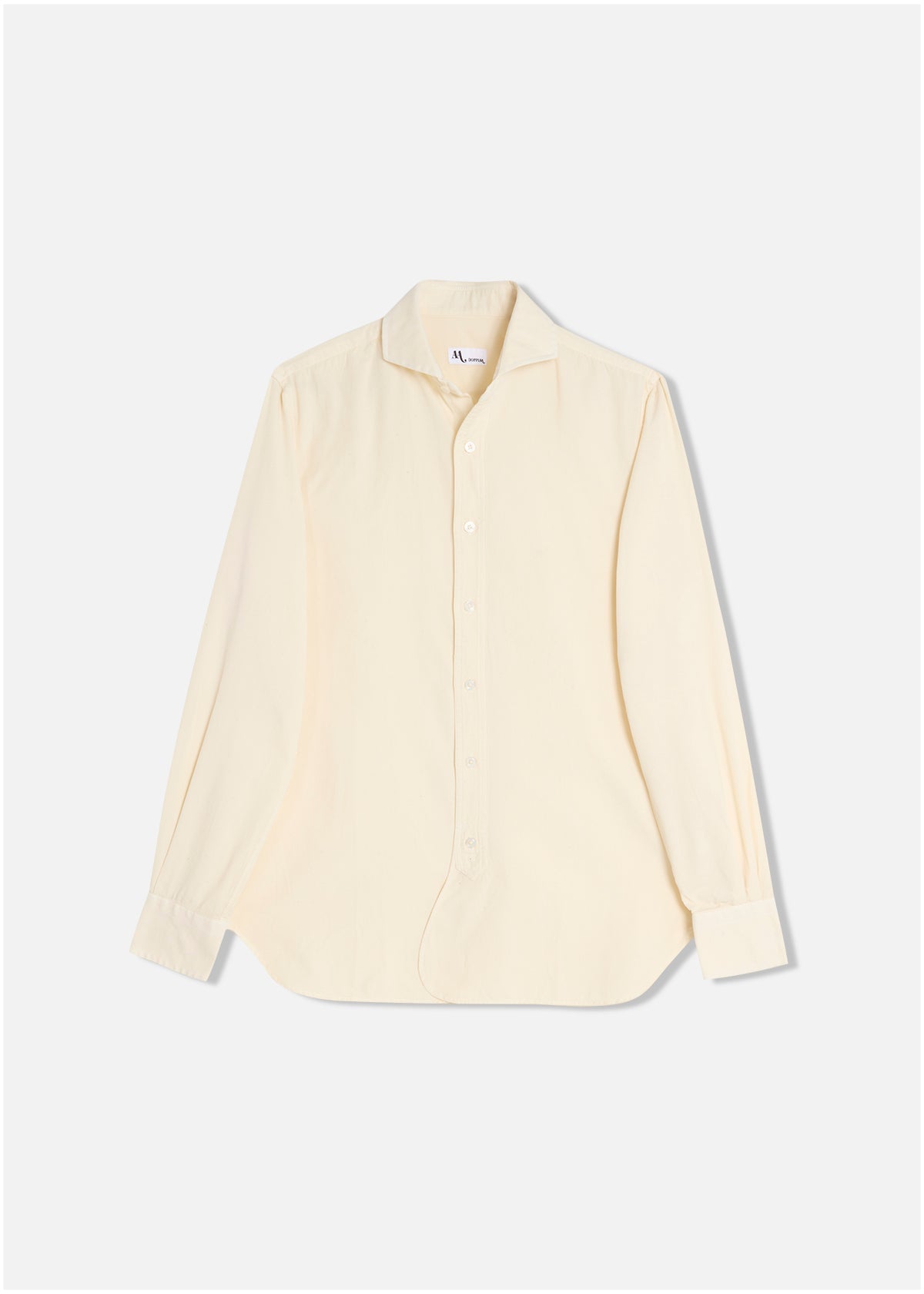 Aalassio French Collar Shirt White