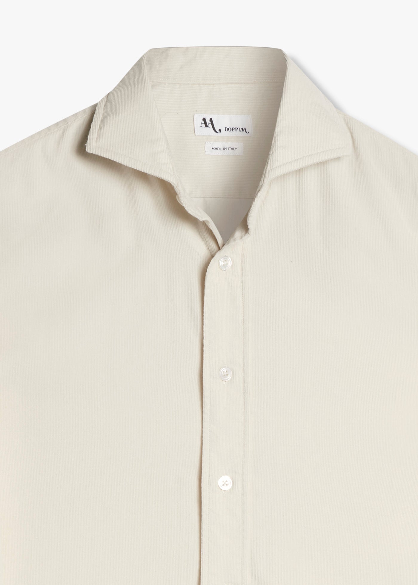 Aalassio French Collar Shirt Cream