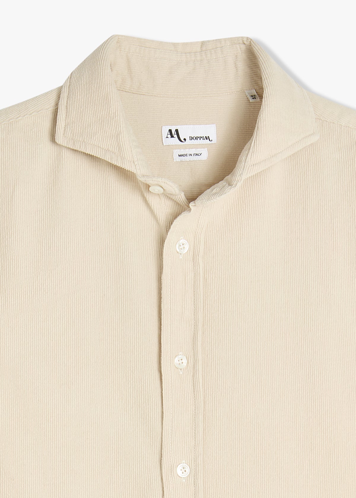 Aalassio French Collar Shirt Ivory