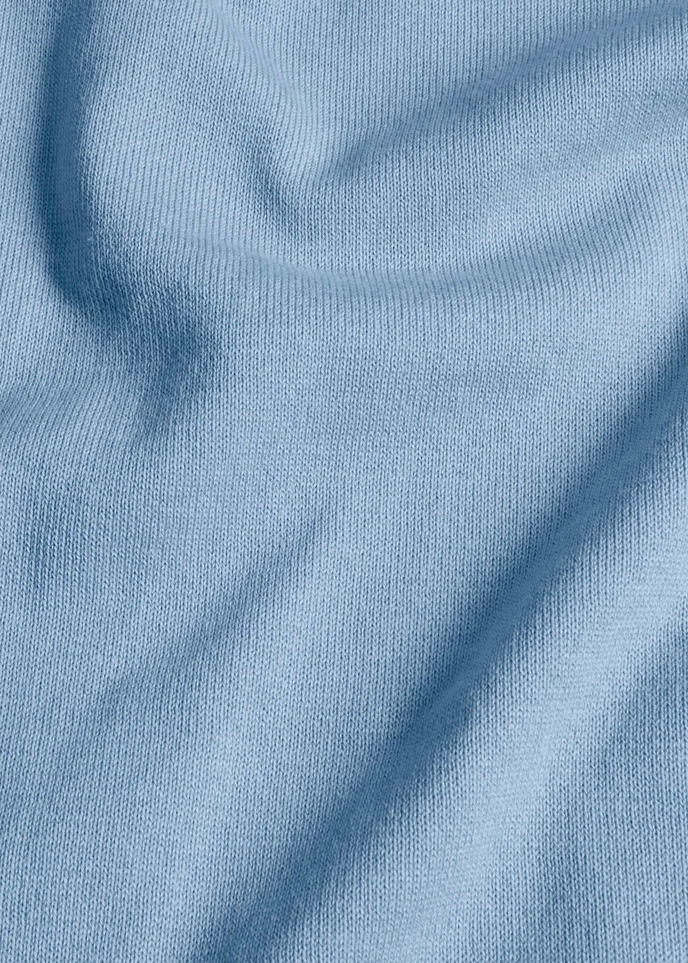 Aalfeo Knitted Tshirt Lightblue T-shirt