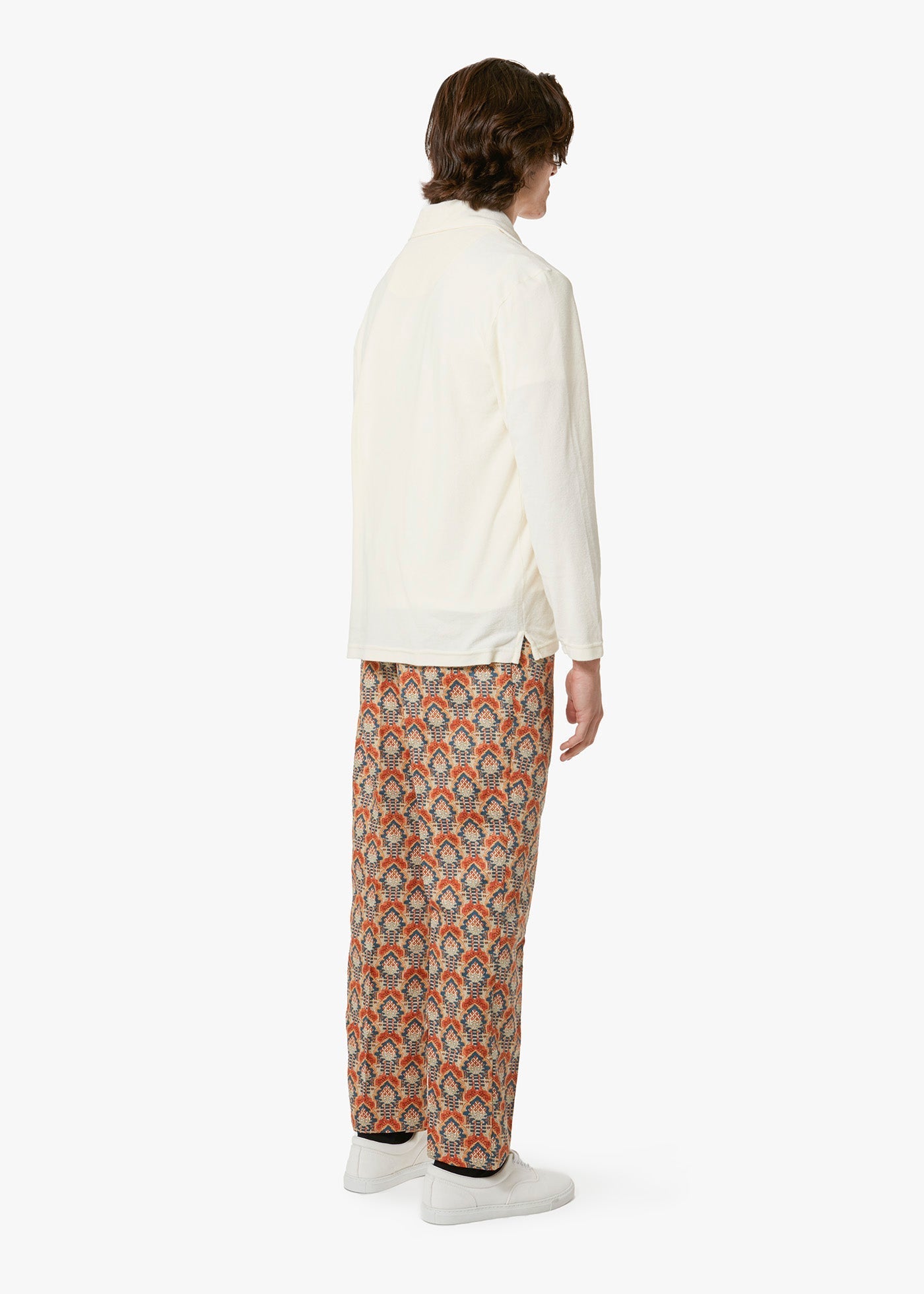 Aalice Cotton - Terry Poloshirt White Sweatshirts & Poloshirts