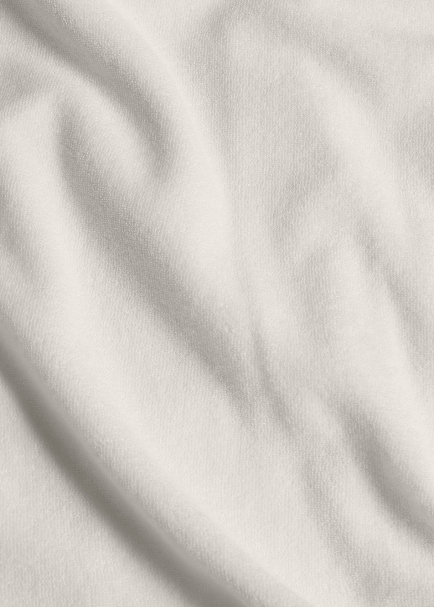 Aalice Cotton - Terry Poloshirt White Sweatshirts & Poloshirts