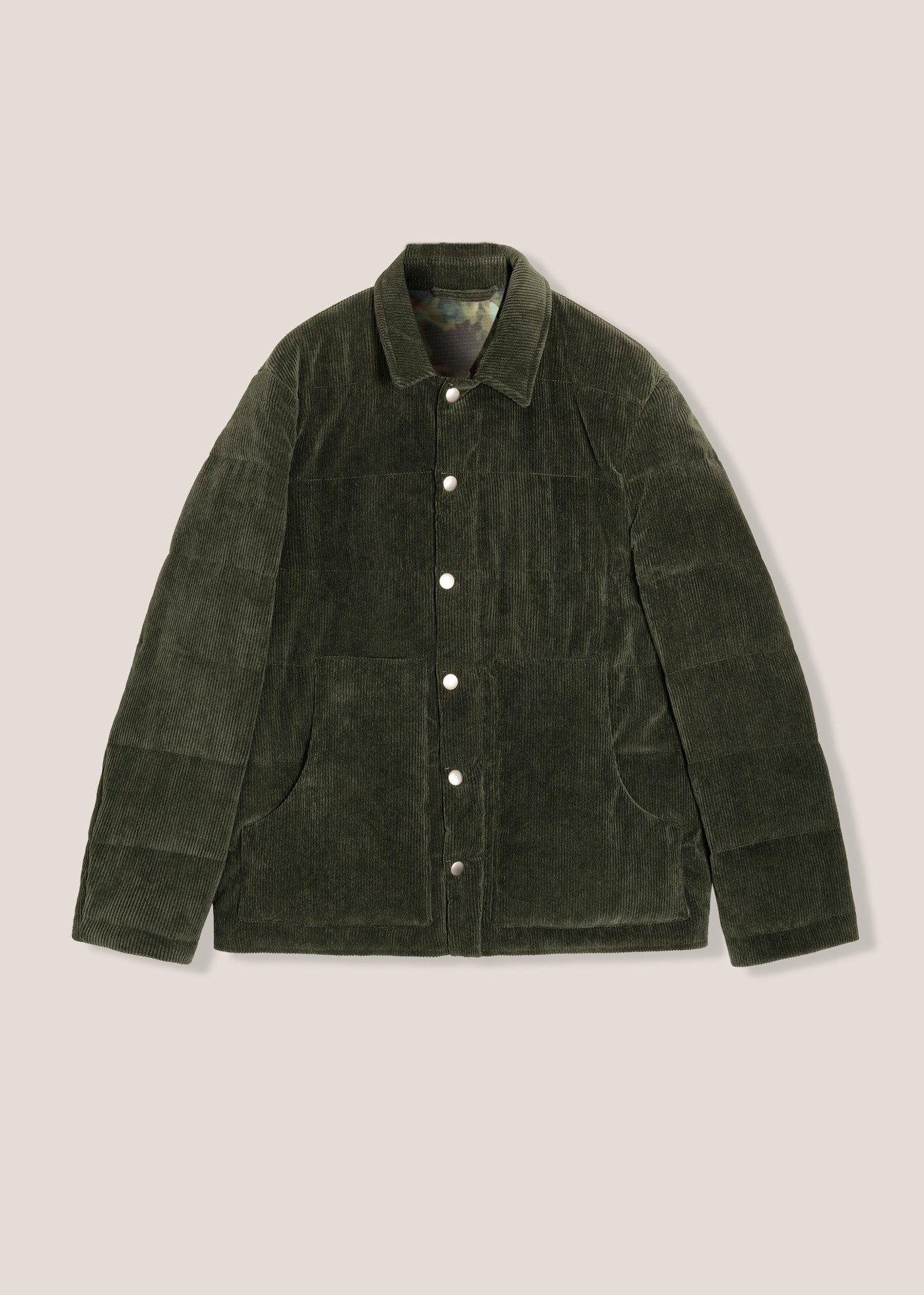 Aalofi Green Corduroy Jacket Coats &