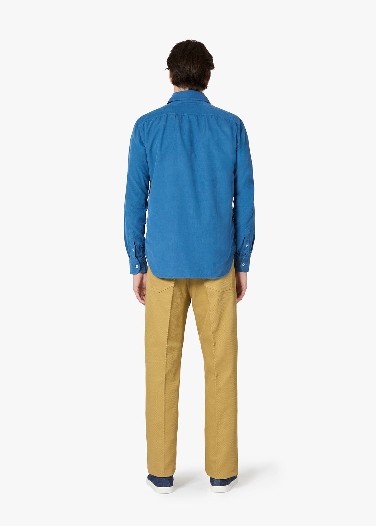 Aamberes Club Collar Shirt Blue