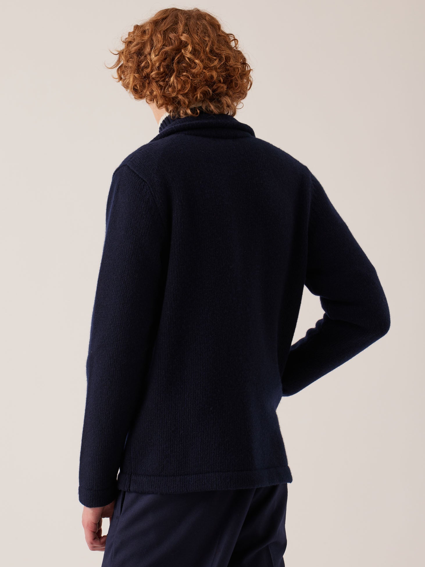 Aambrogio Double Breasted Wool Jacket Blue Coats &