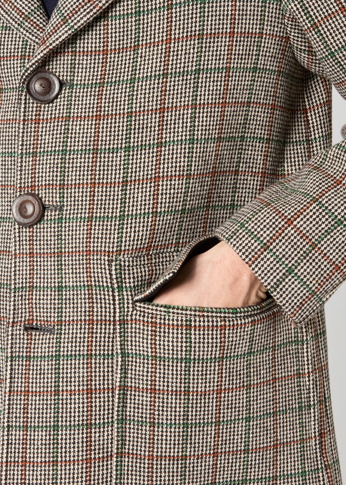 Aamburgo Single-Breasted Coat Beige & Jackets