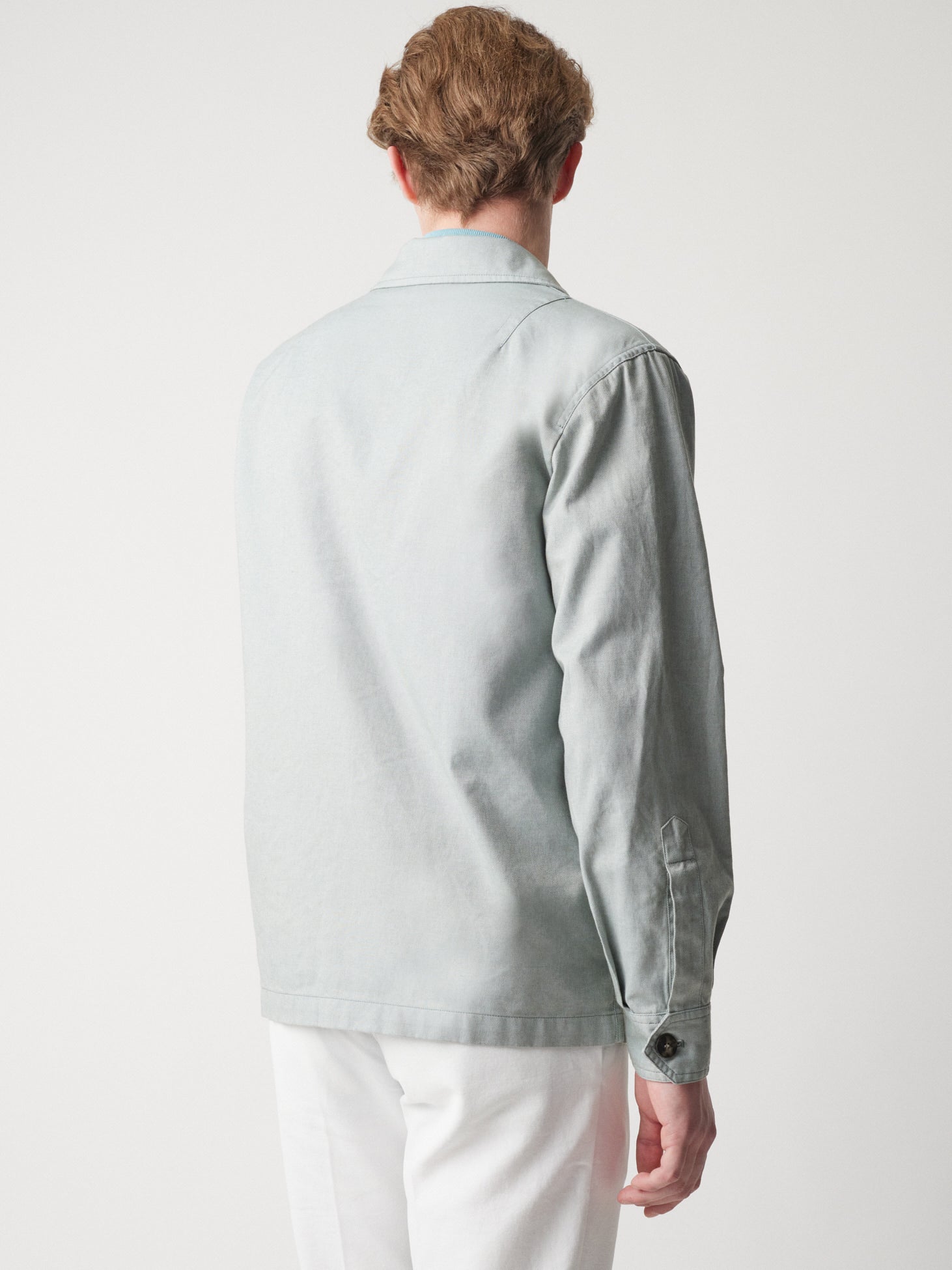 Aamenofi Overshirt Lightblue Coats & Jackets