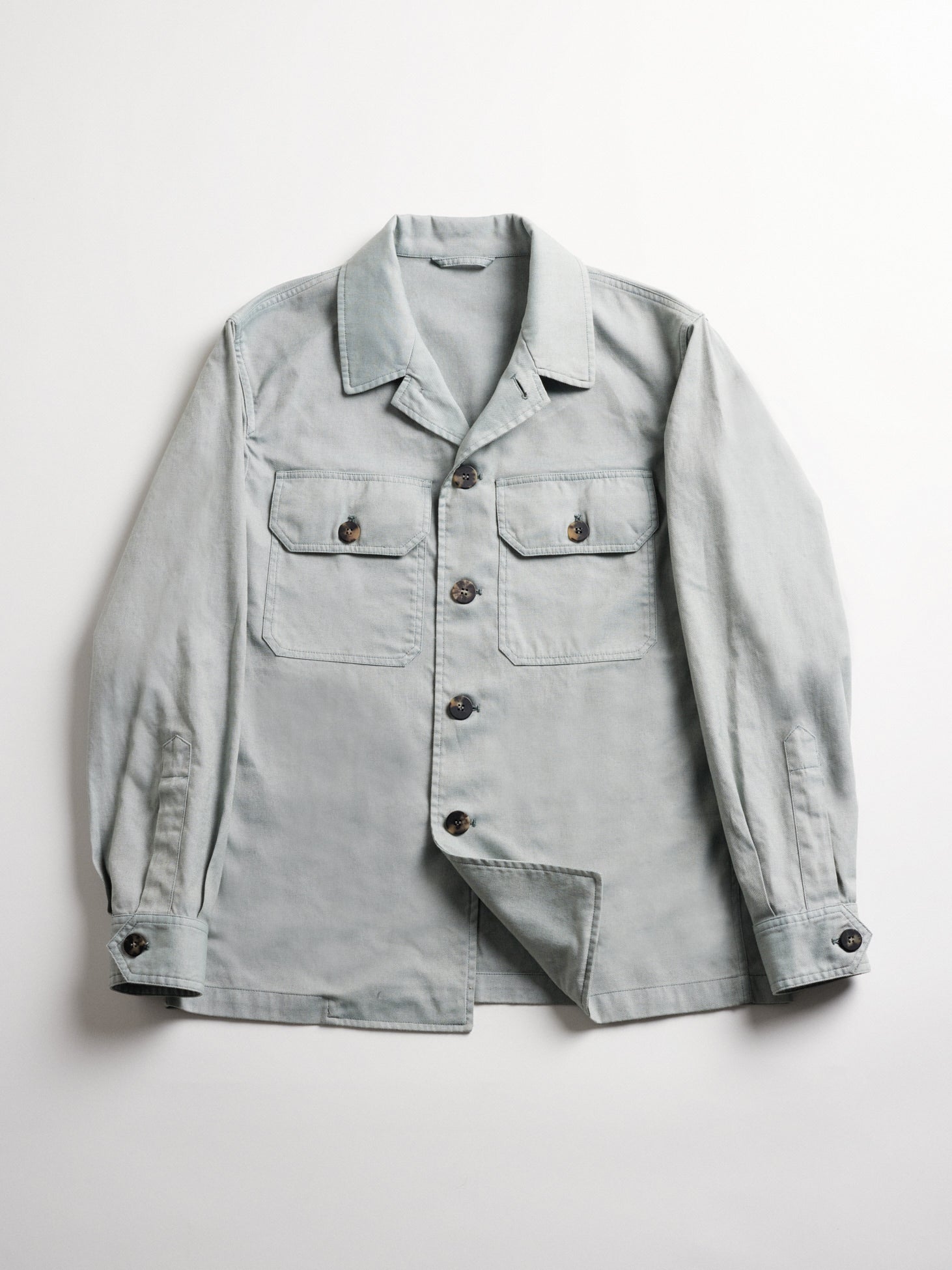 Aamenofi Overshirt Lightblue Coats & Jackets