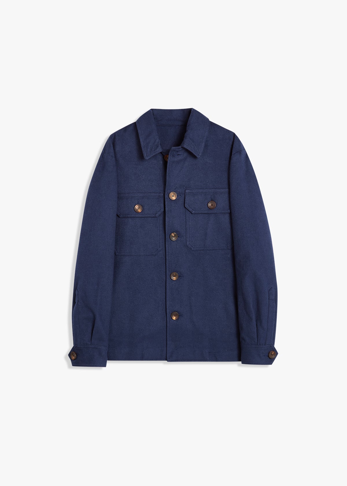 Aamenofi Overshirt Blue Coats & Jackets