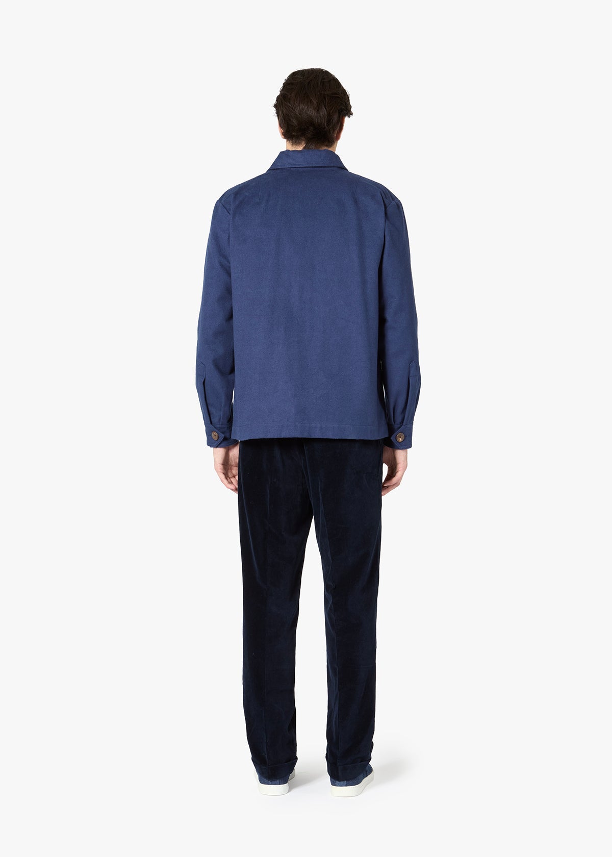 Aamenofi Overshirt Blue Coats & Jackets