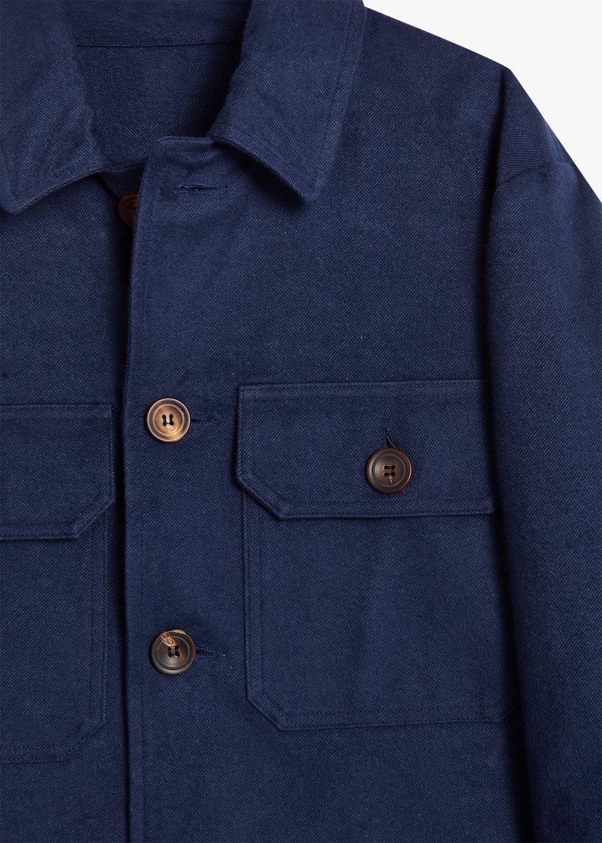 Aamenofi Overshirt Blue Coats & Jackets