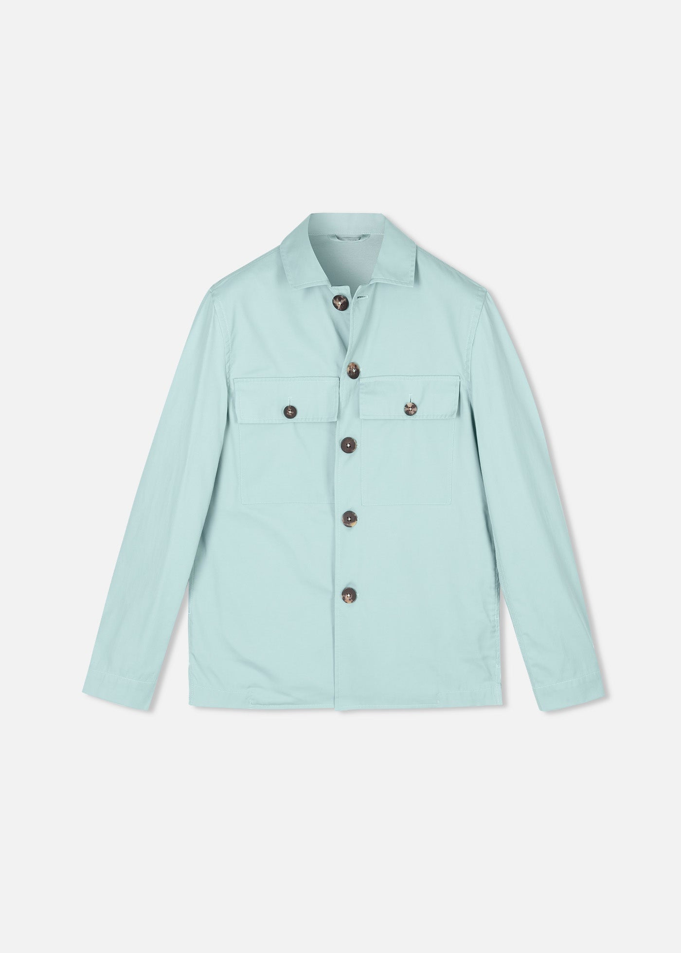 Aamenofi Overshirt Lightblue Coats & Jackets
