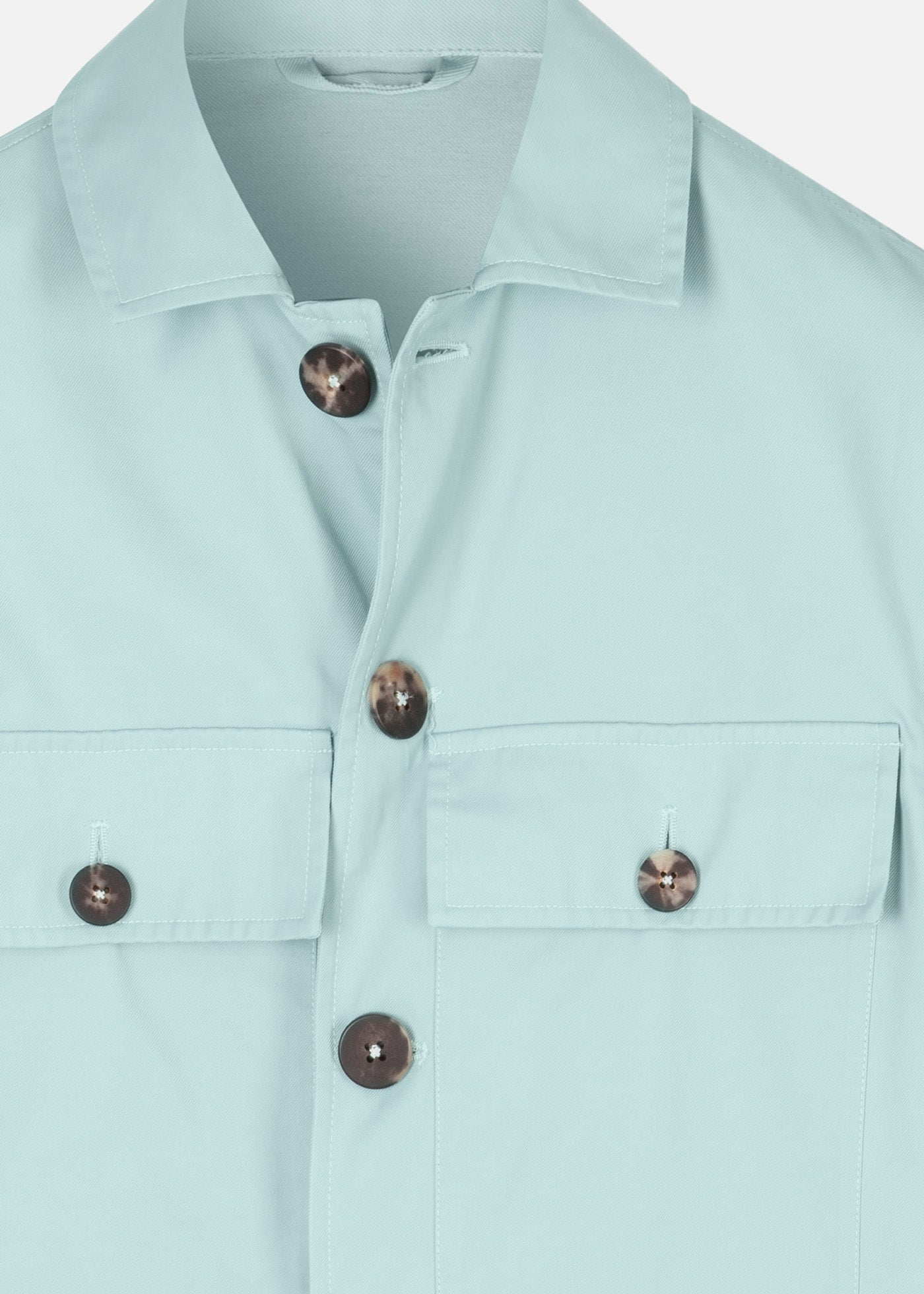 Aamenofi Overshirt Lightblue Coats & Jackets