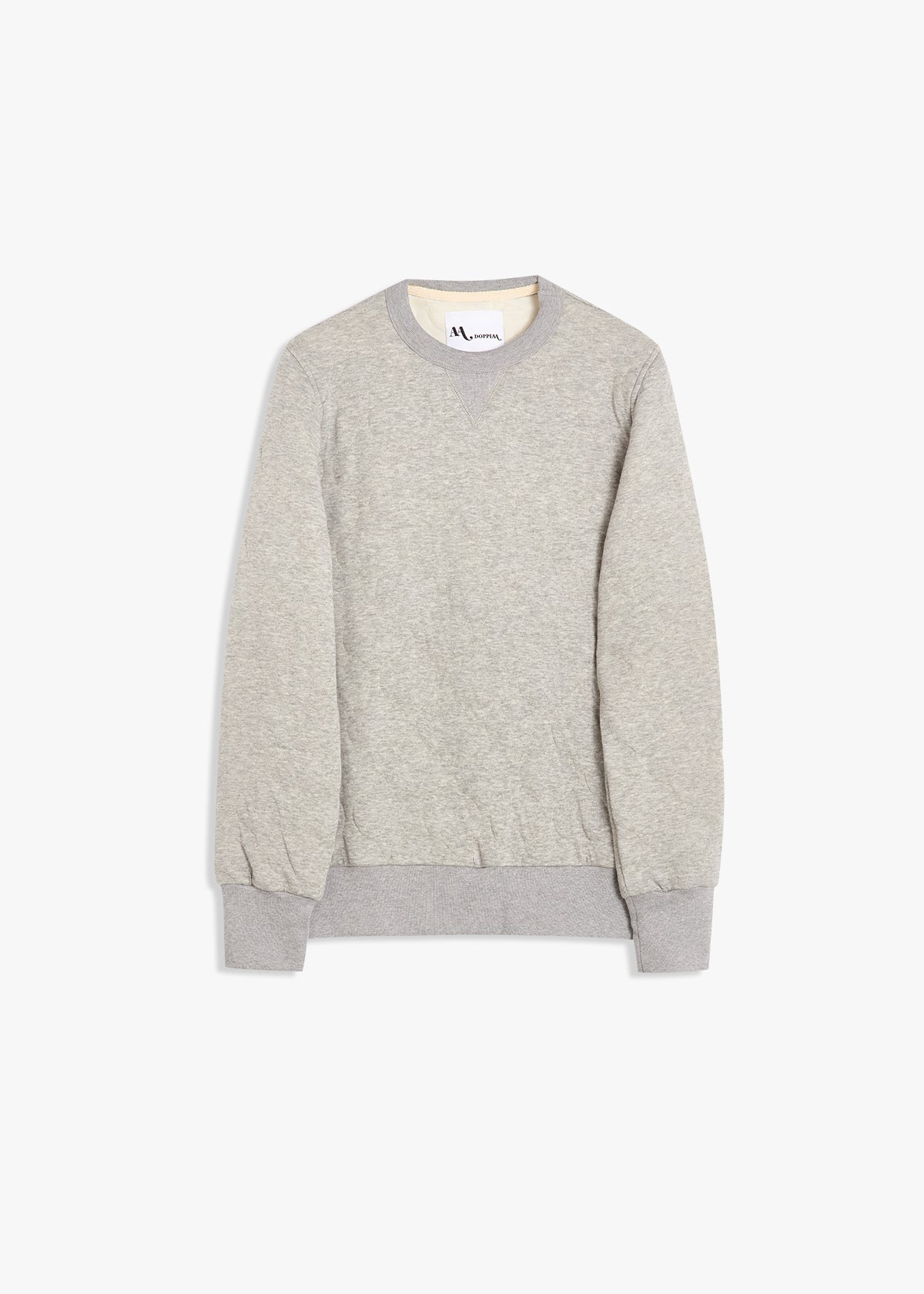 Aamerican Quilted Sweater Grey Sweatshirts & Poloshirts
