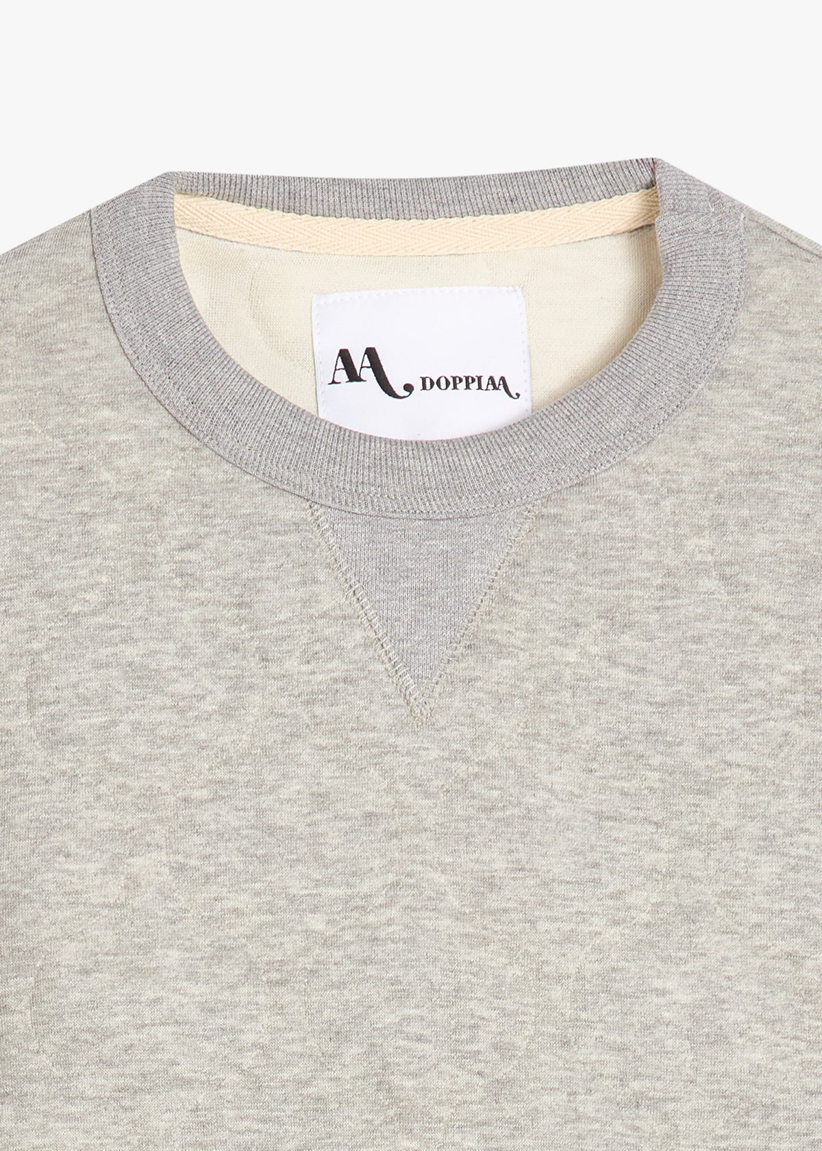 Aamerican Quilted Sweater Grey Sweatshirts & Poloshirts