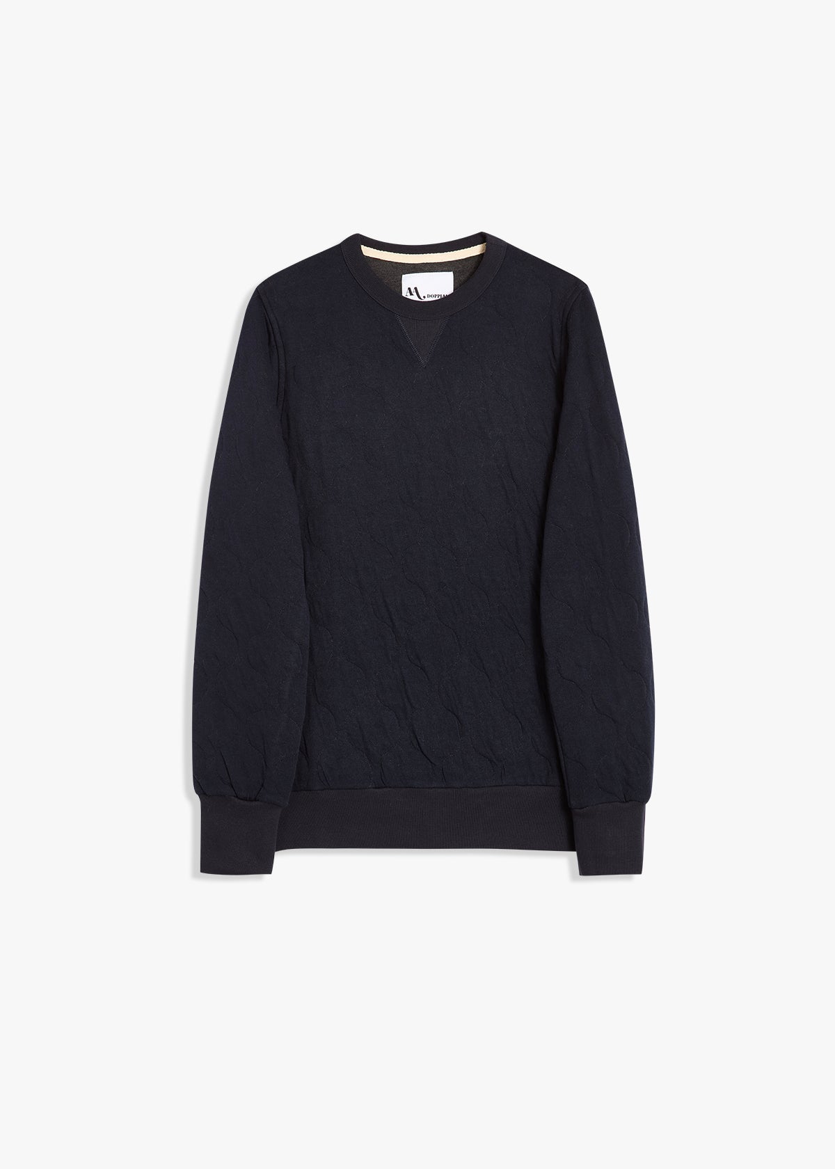 Aamerican Quilted Sweater Navy Sweatshirts & Poloshirts