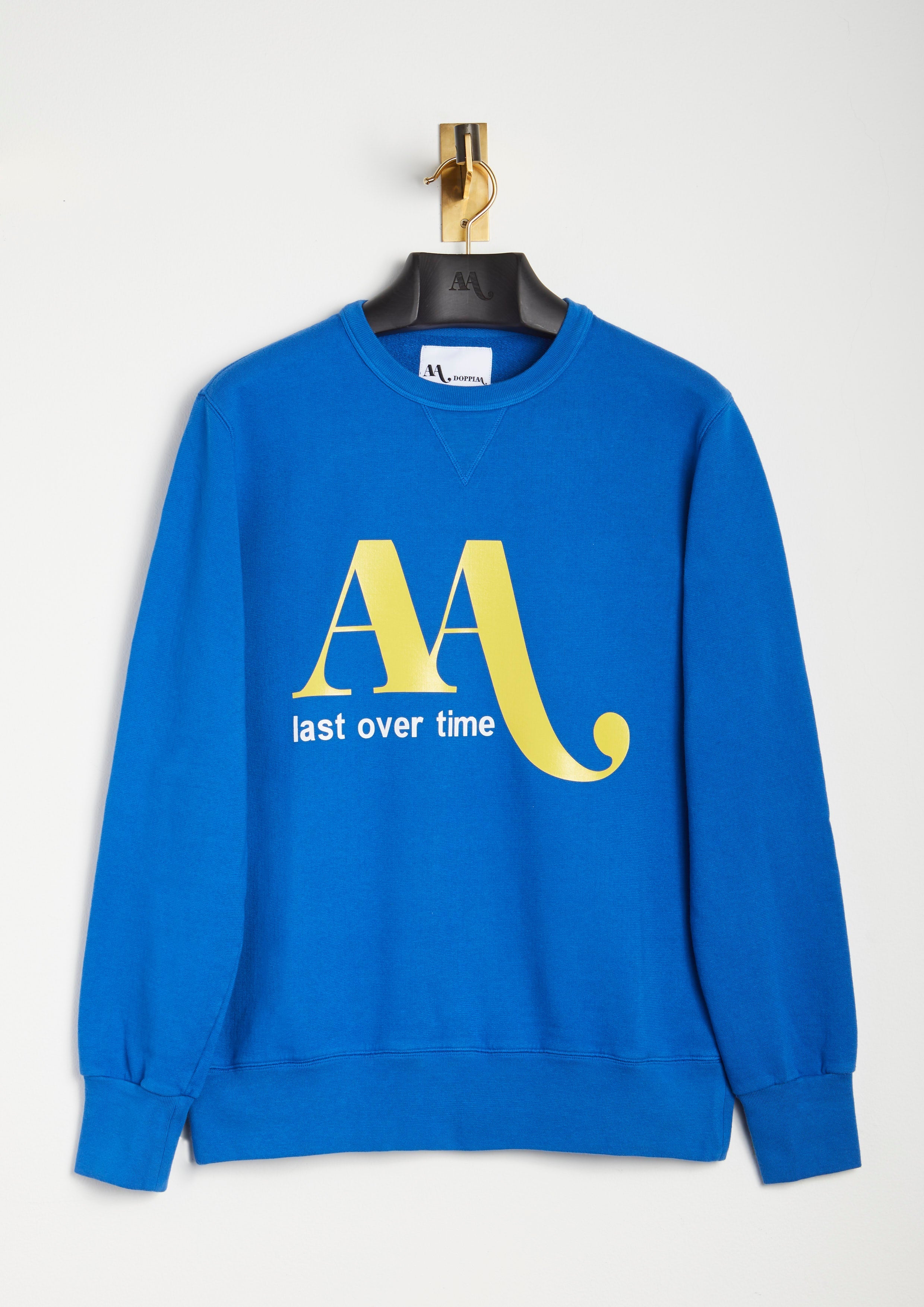 Aamerican Logo Crew Neck Sweatshirt Dodgerblue Sweatshirts & Poloshirts