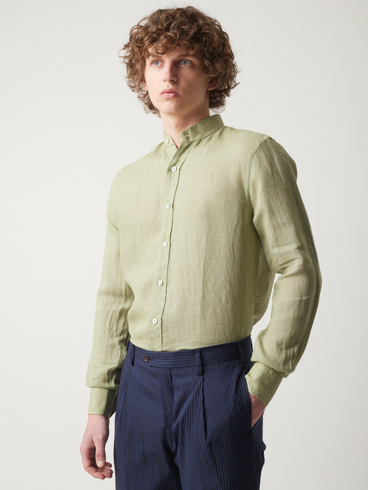 Aamilcare-P4403 Aamilcare-green-38 Shirt