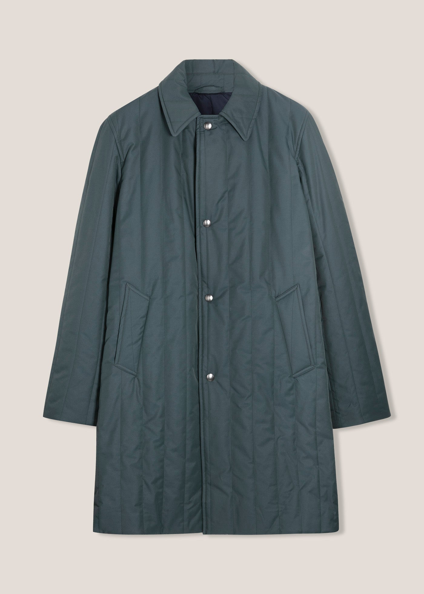 Aamsterdam Nylon Padded Coat Darkgrey & Jackets