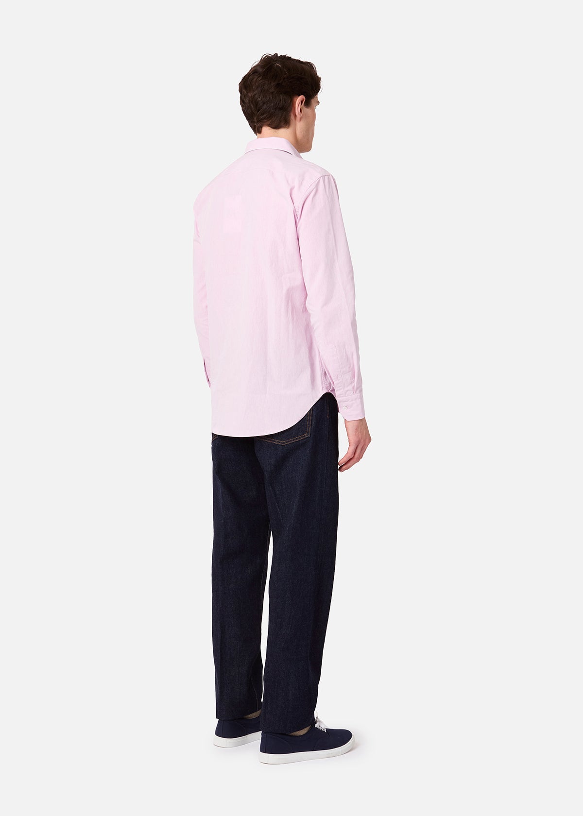 Aanacapri Collar Piping Shirt (copia) Pink