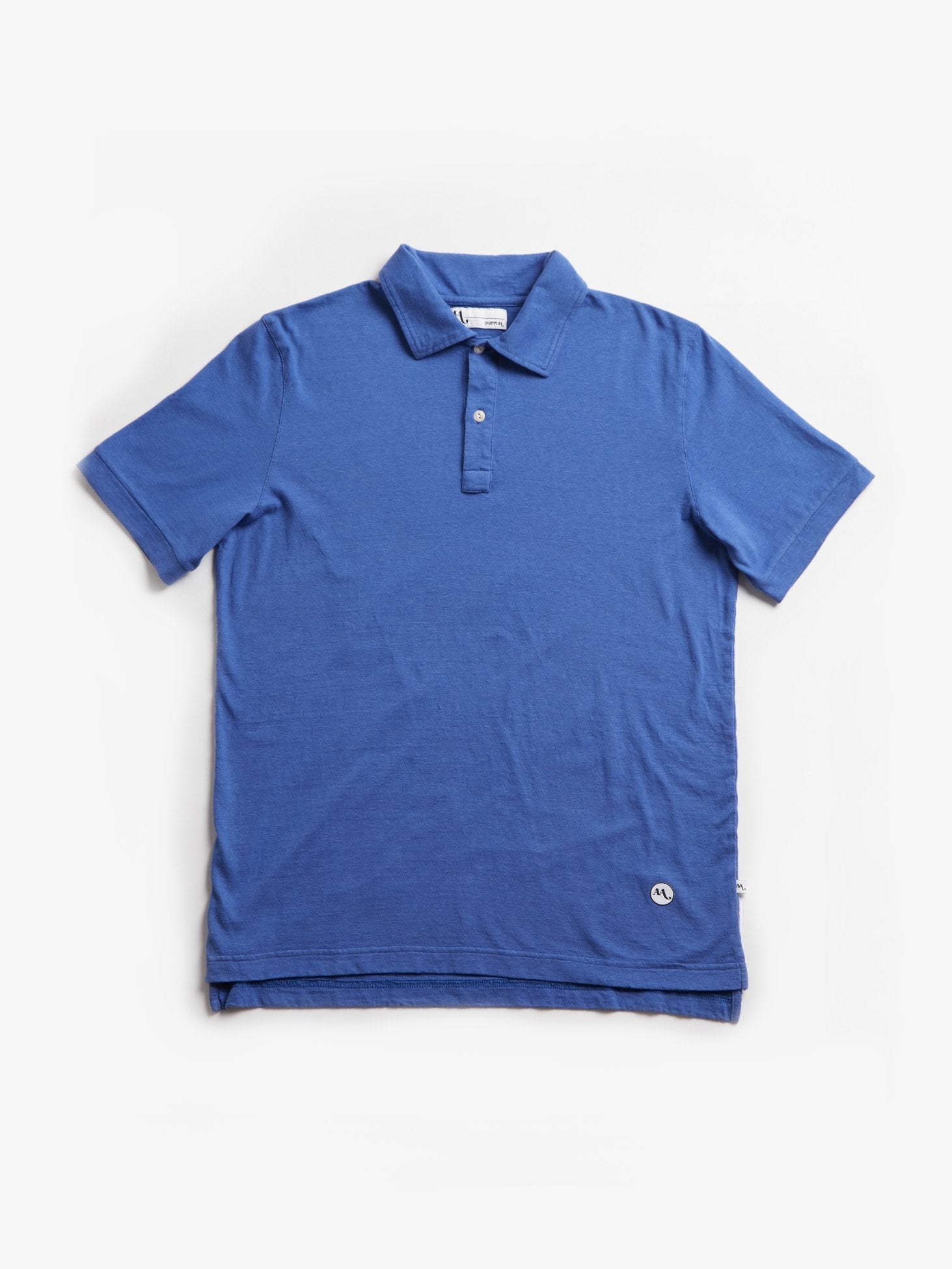 Aandau Klein Blue Cotton Polo Shirt Sweatshirts & Poloshirts