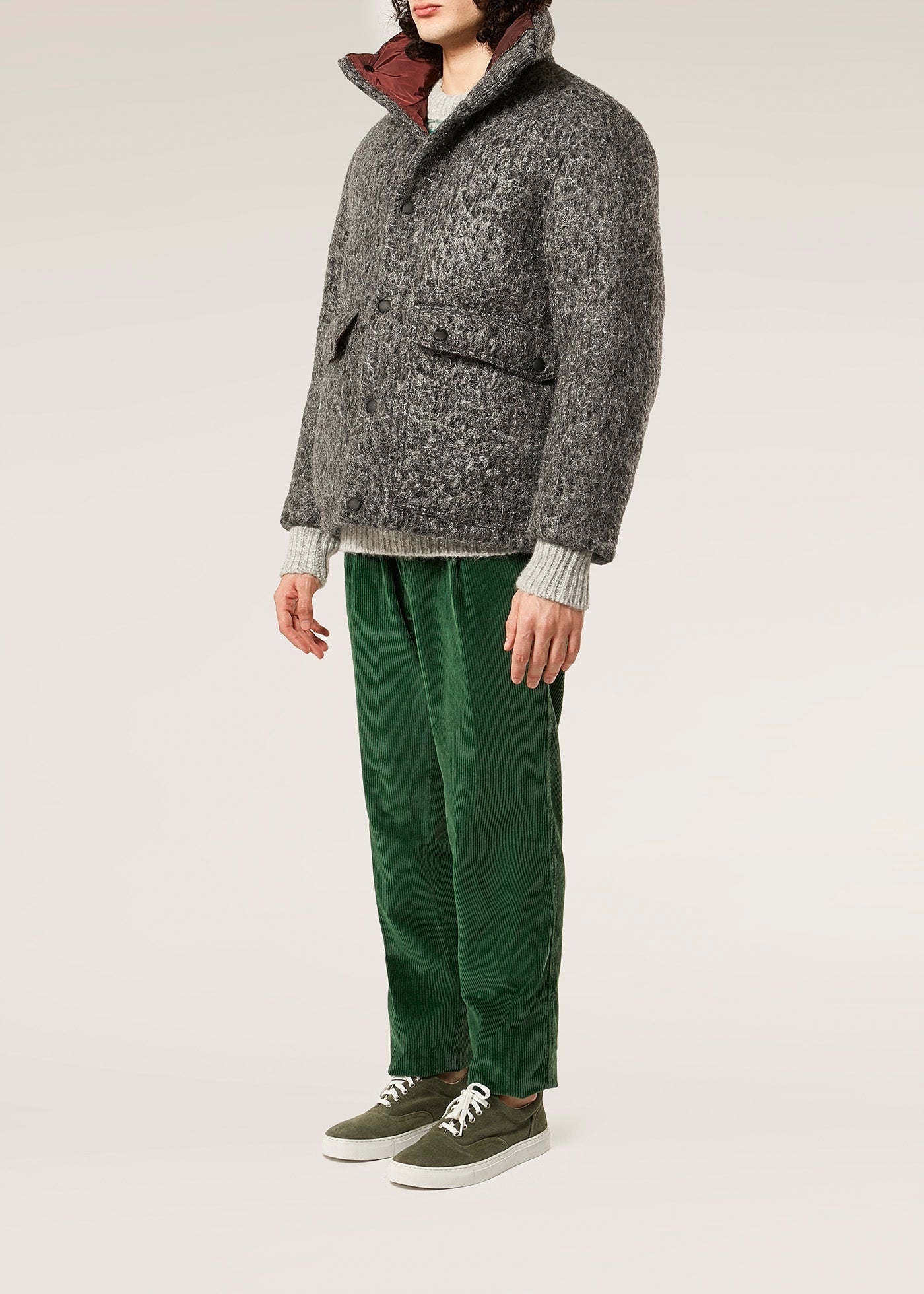 Aangoon-Sc Grey Down Jacket Coats &