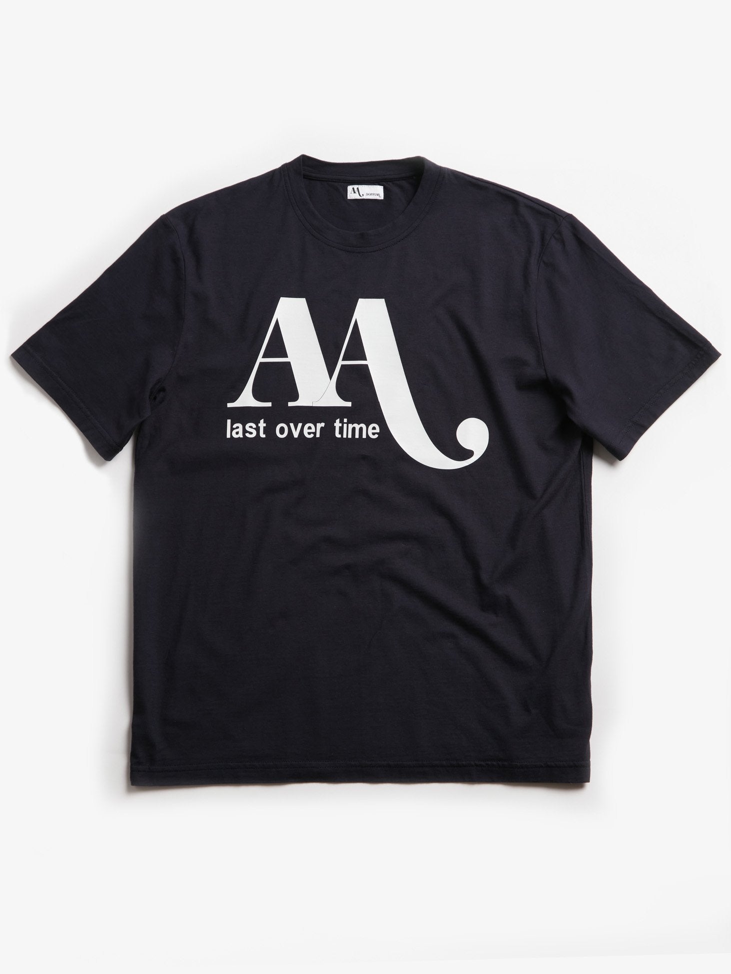 Aangy Cotton T-Shirt With Pay-Off Blue