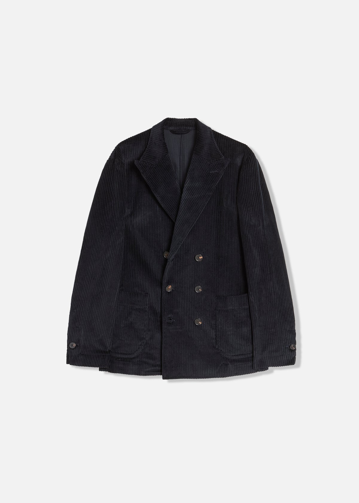 Aansonia Cotton Corduroy Jacket Blue Coats &