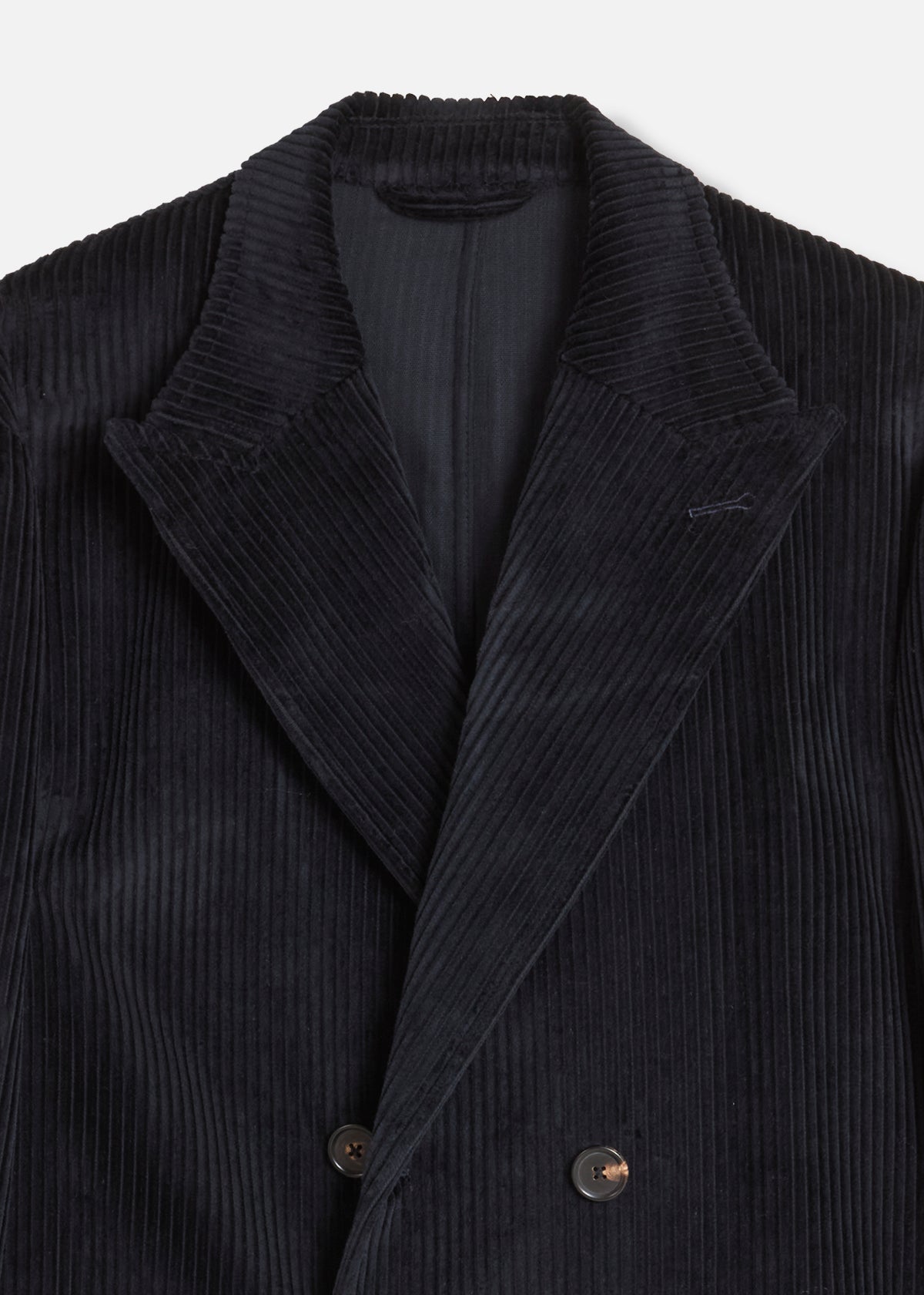 Aansonia Cotton Corduroy Jacket Blue Coats &