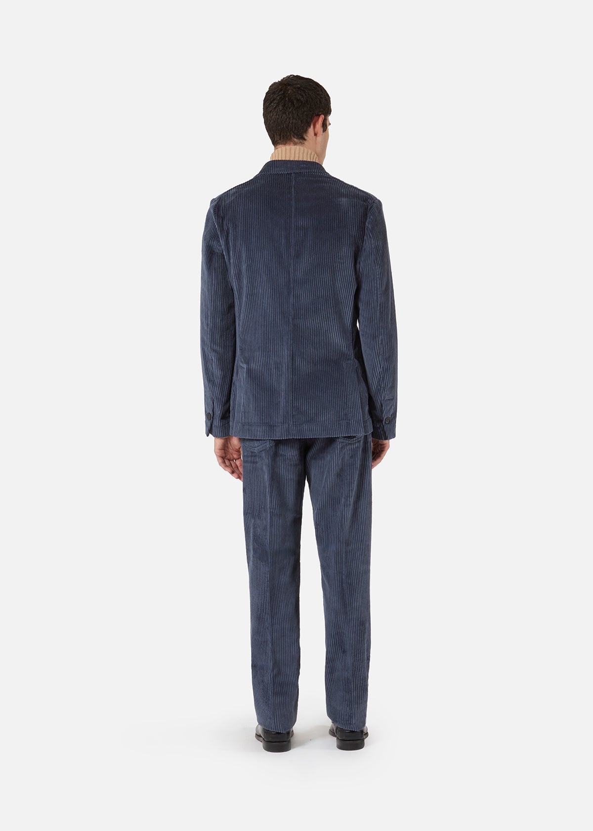 Aansonia Cotton Corduroy Jacket Blue Coats &