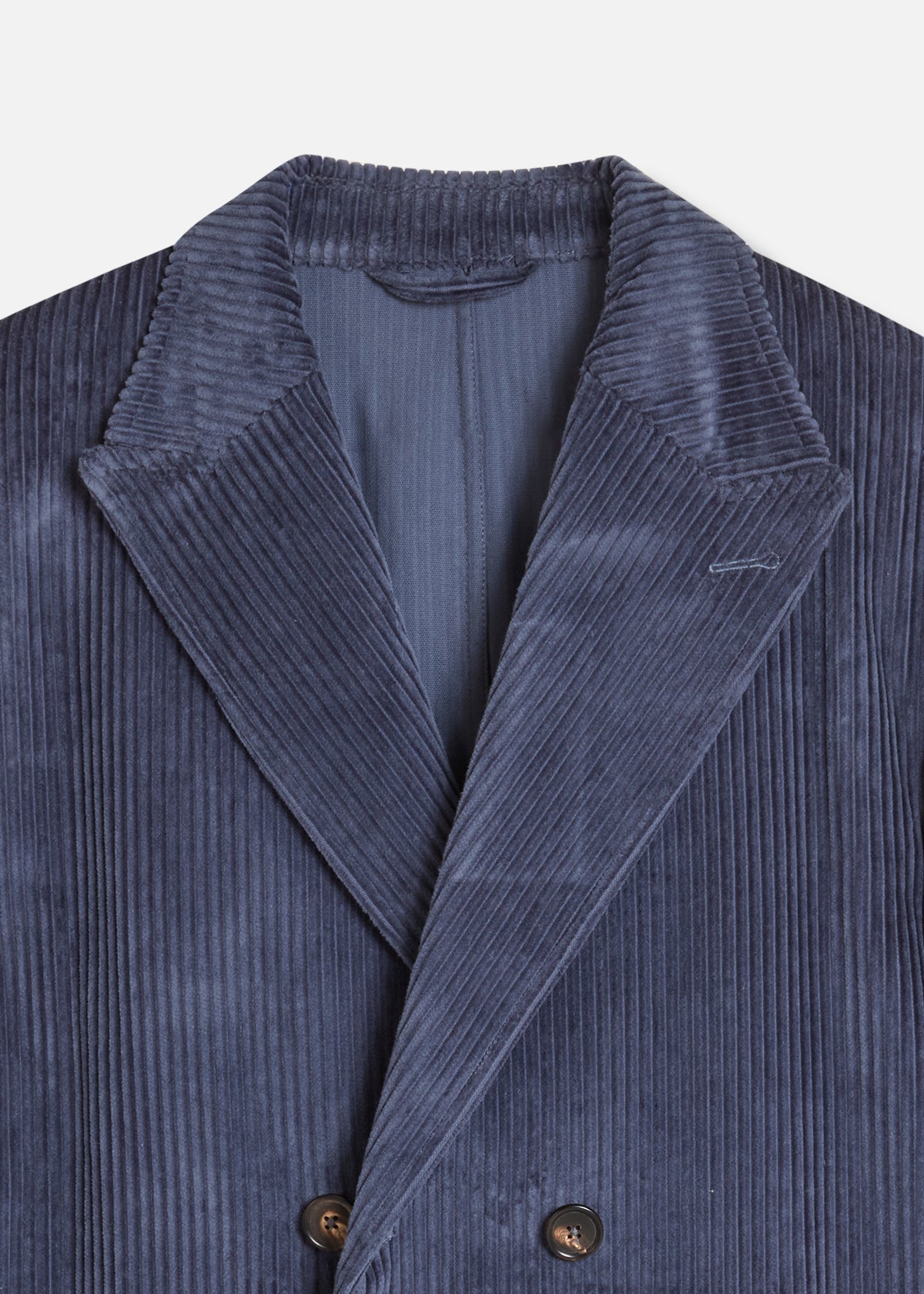 Aansonia Cotton Corduroy Jacket Blue Coats &