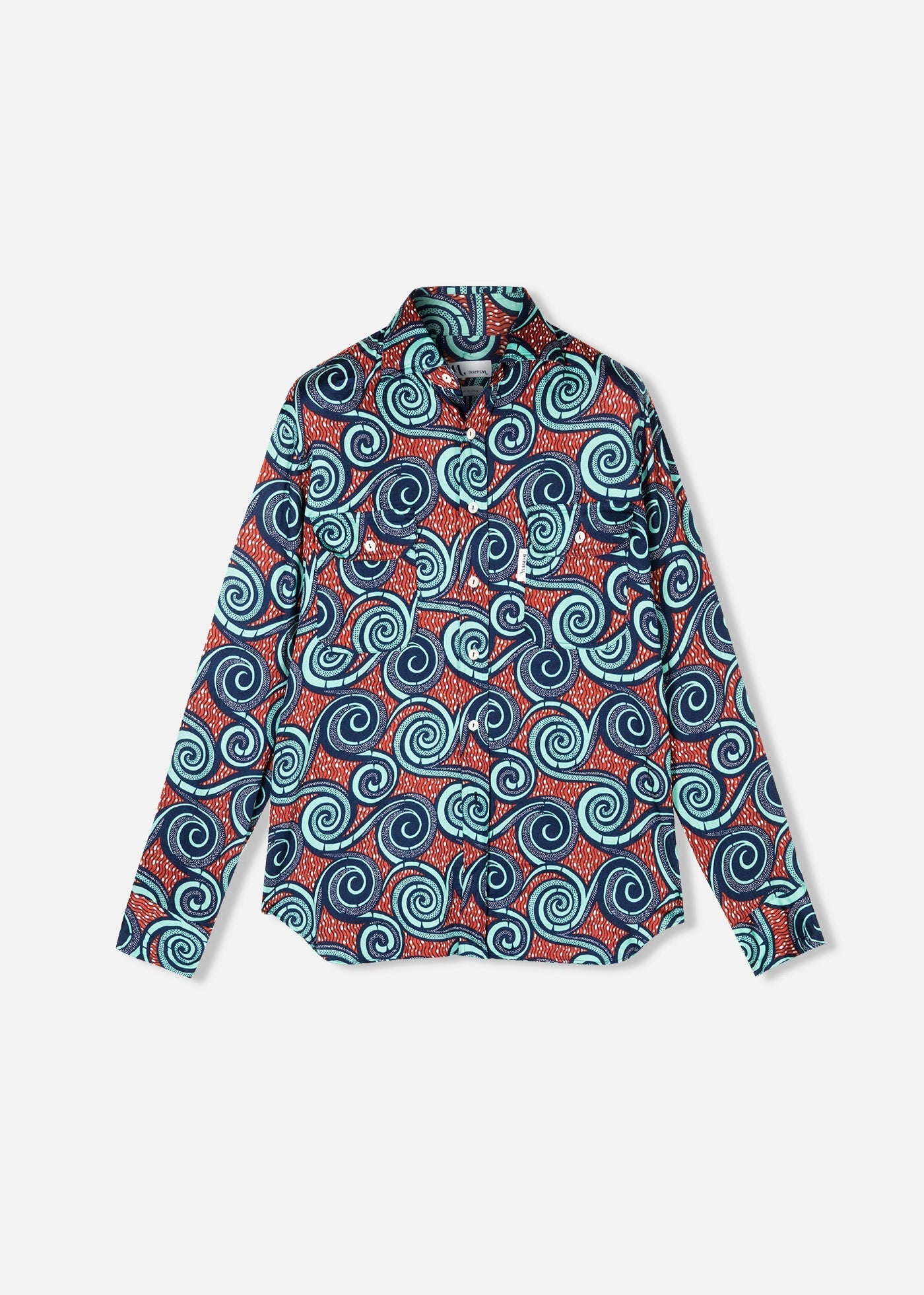 Aantero Printed Shirt Blue
