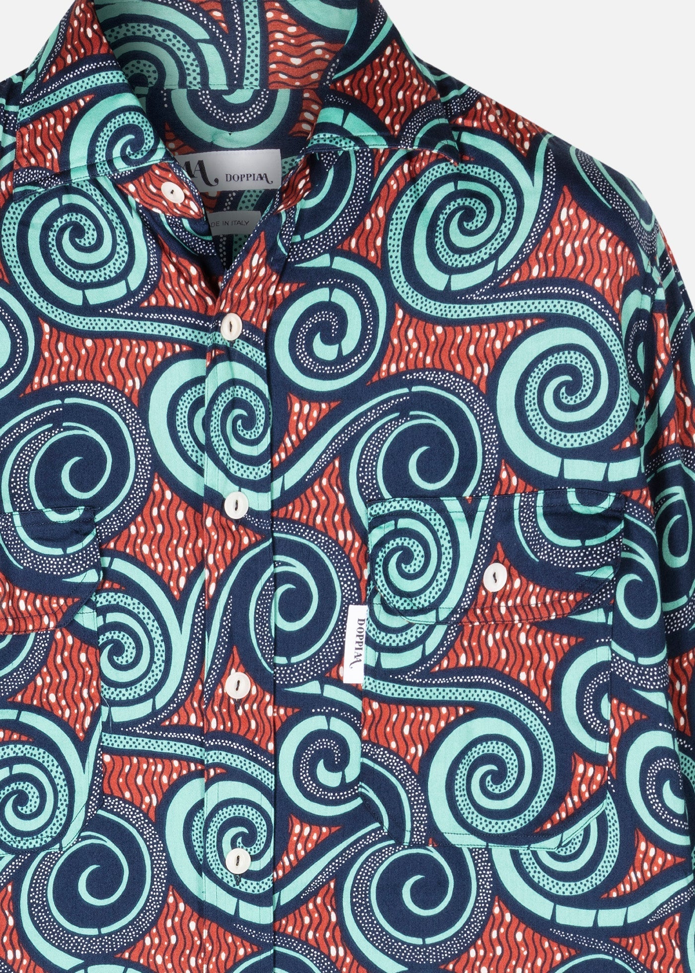 Aantero Printed Shirt Blue