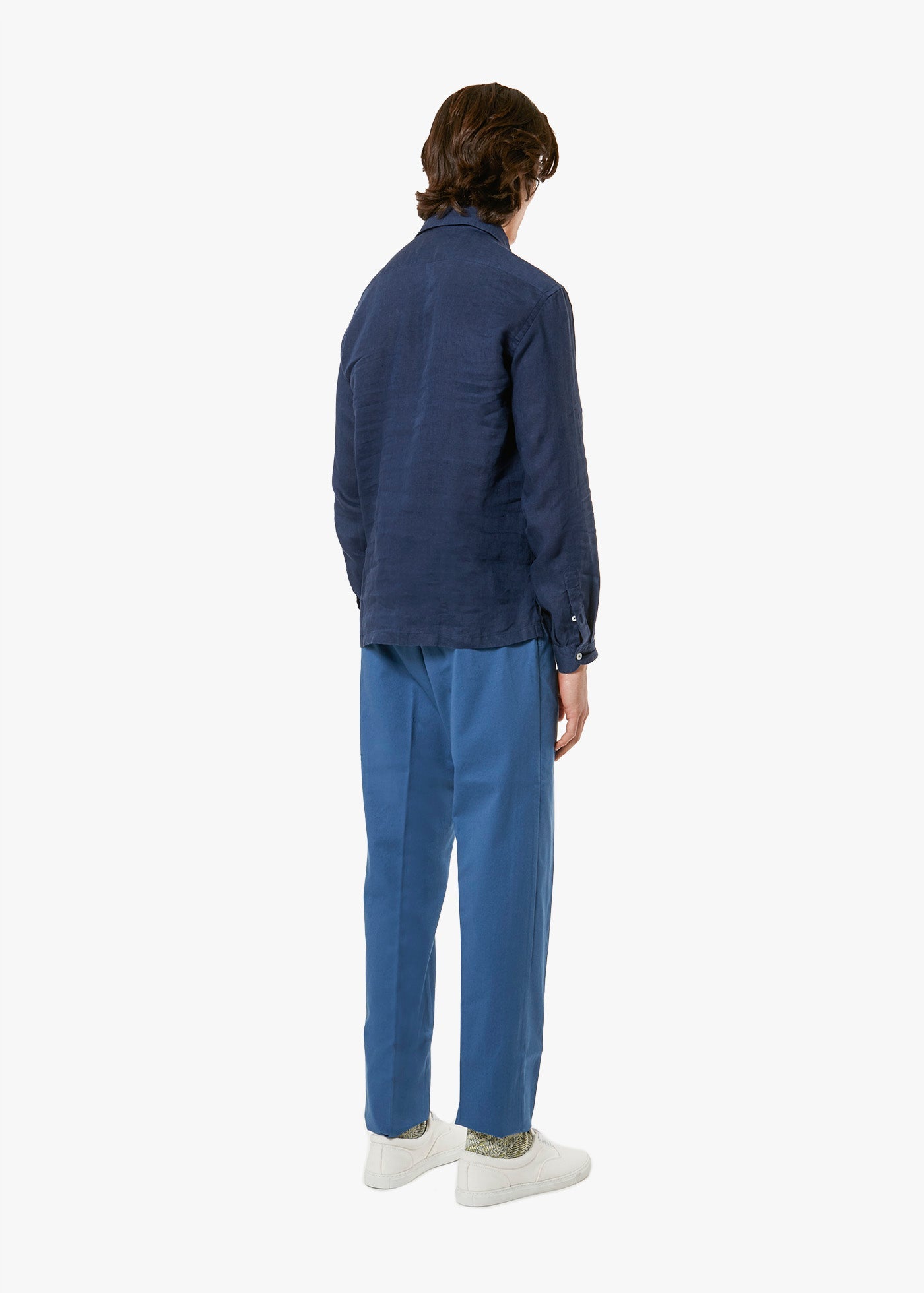 Aantioco Cotton Chino Trousers Blue