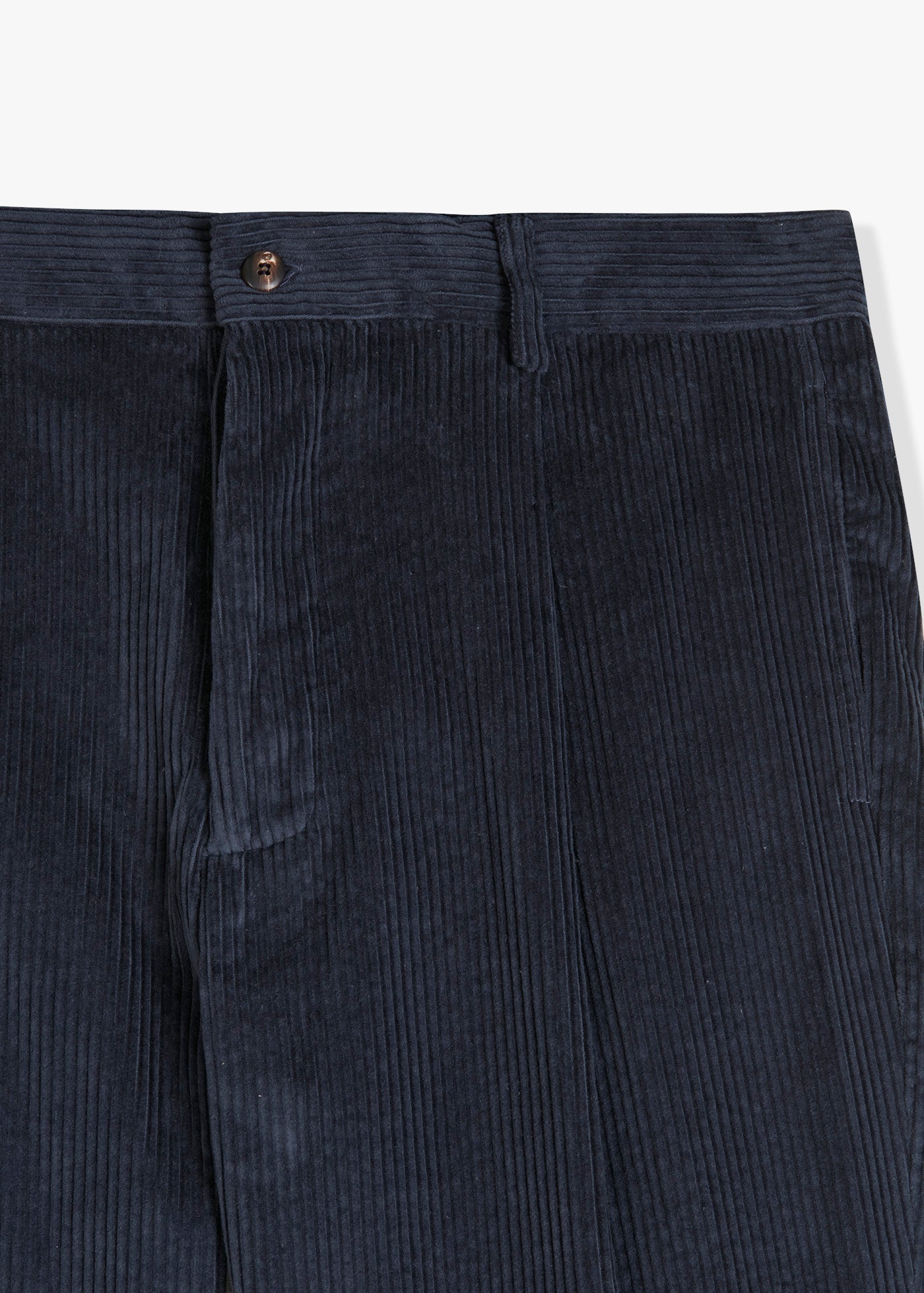 Aantioco Velvet Trousers Navy