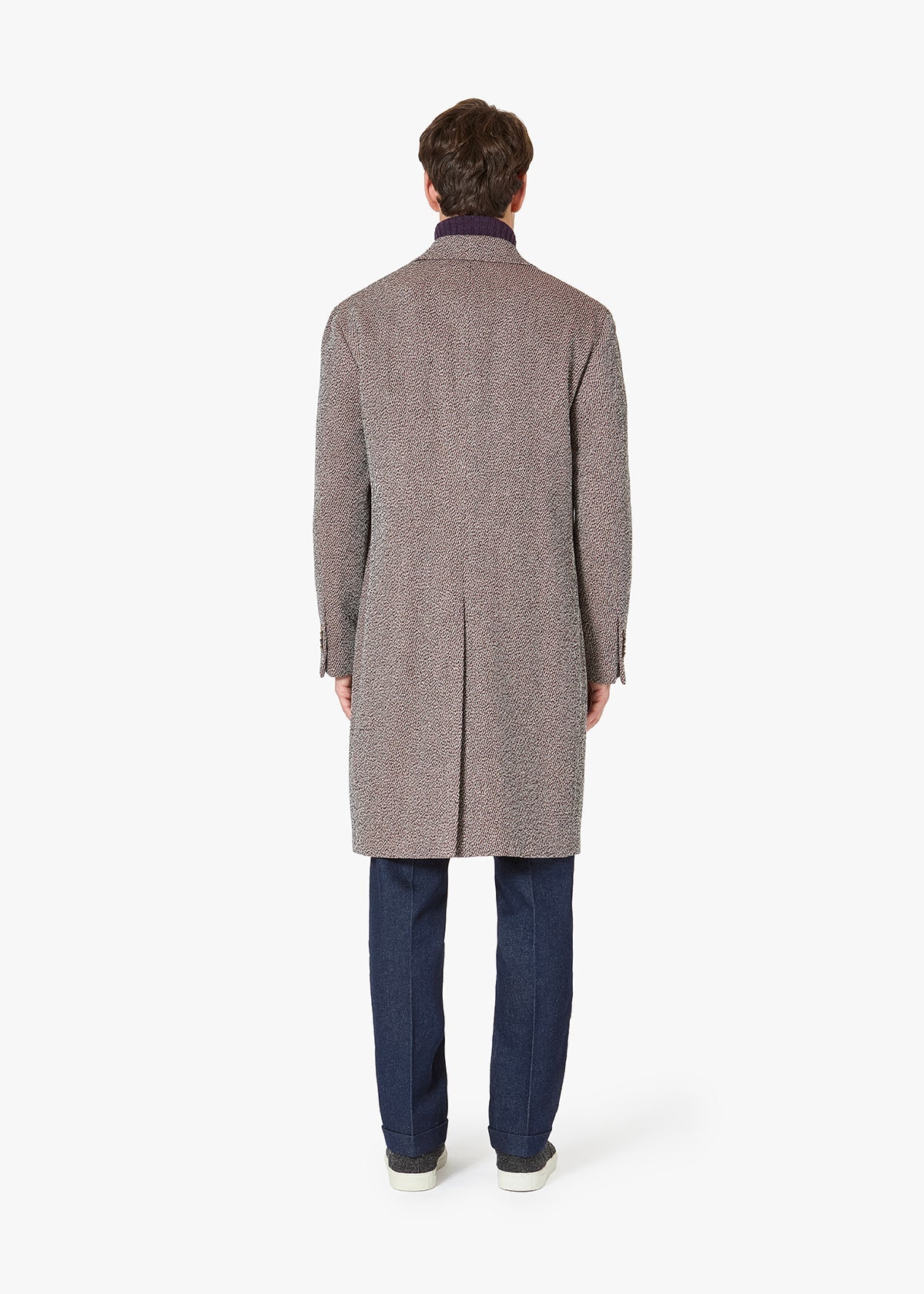 Aantigono Double-Breasted Coat Red & Jackets