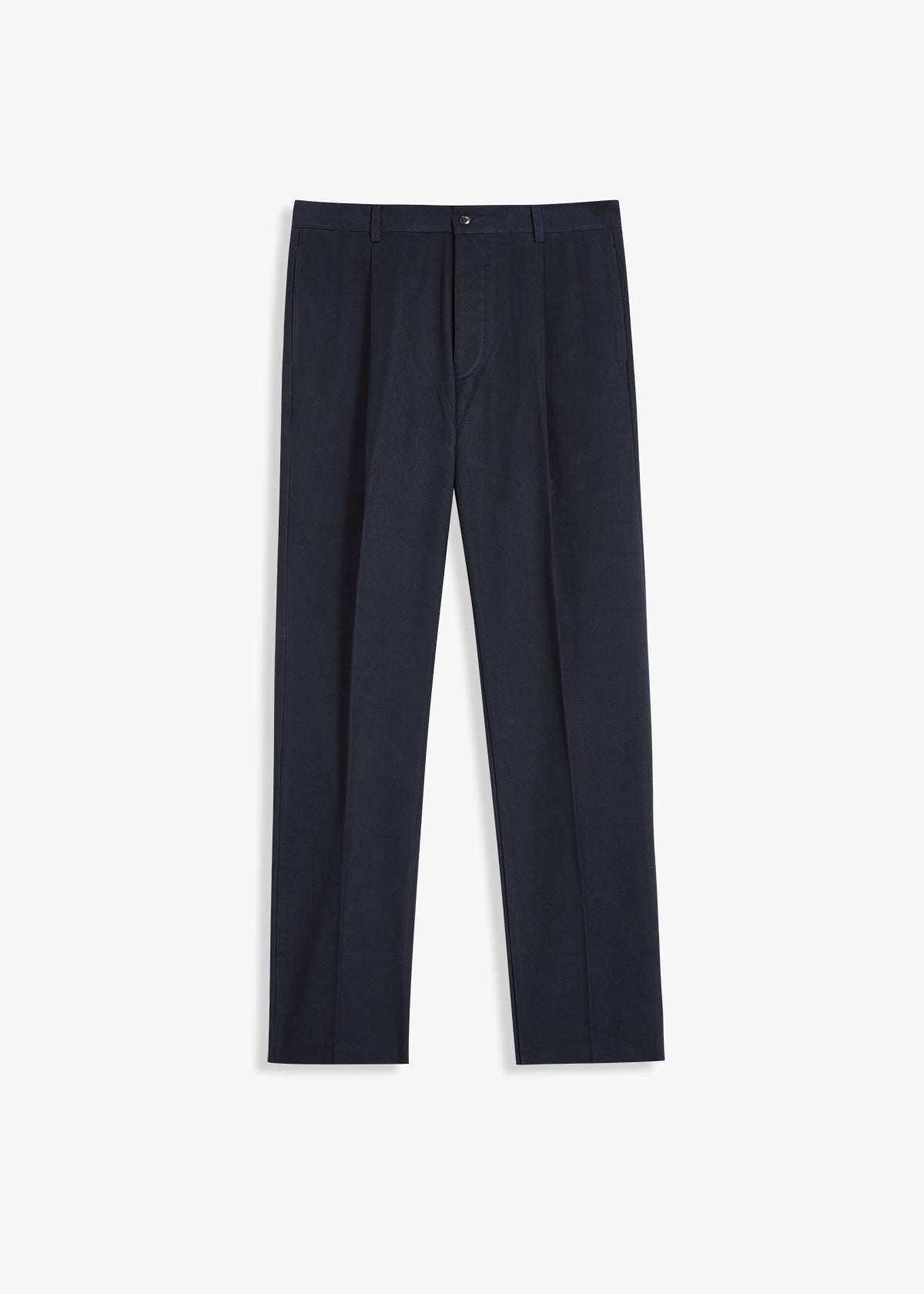 Aantioco Moleskin Trousers With Darts Navy