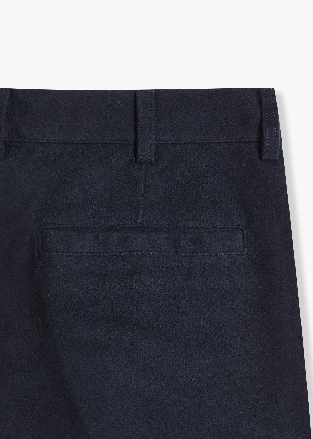 Aantioco Moleskin Trousers With Darts Navy