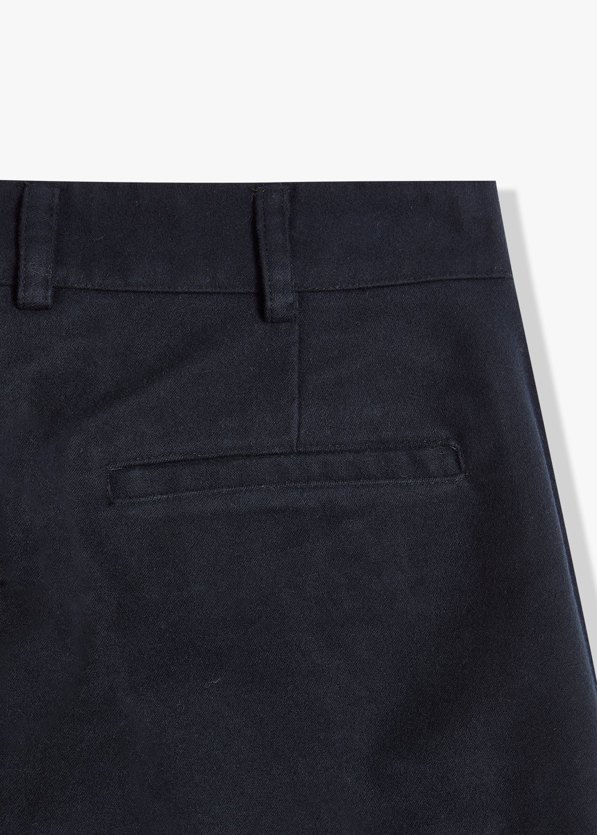 Aantioco Moleskin Trousers With Darts Navy
